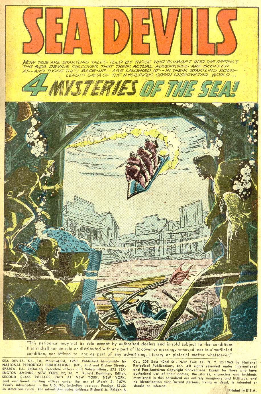 Read online Sea Devils comic -  Issue #10 - 4