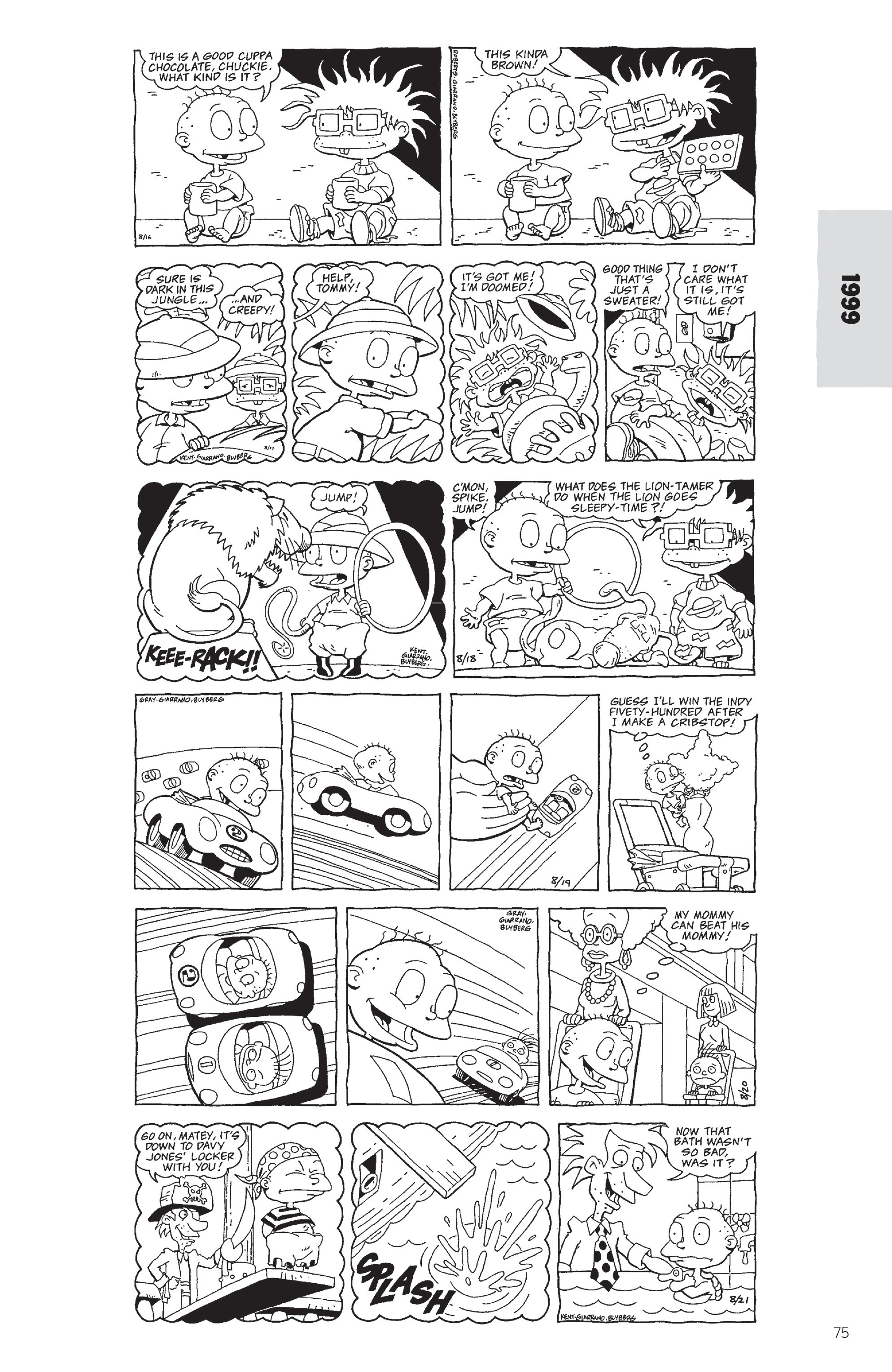 Read online Rugrats: The Newspaper Strips comic -  Issue # TPB (Part 1) - 74