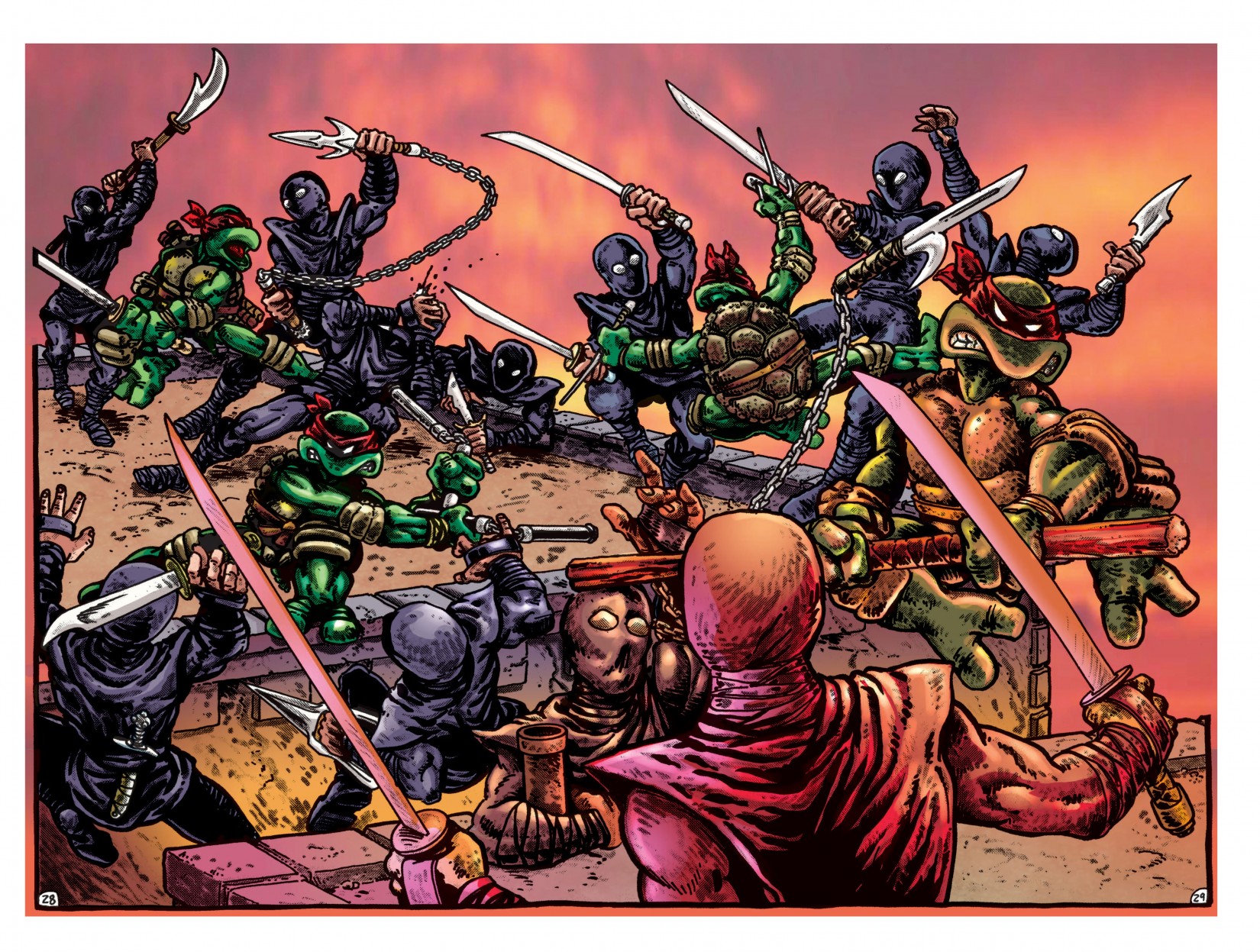 Read online Teenage Mutant Ninja Turtles Color Classics (2012) comic -  Issue #1 - 29
