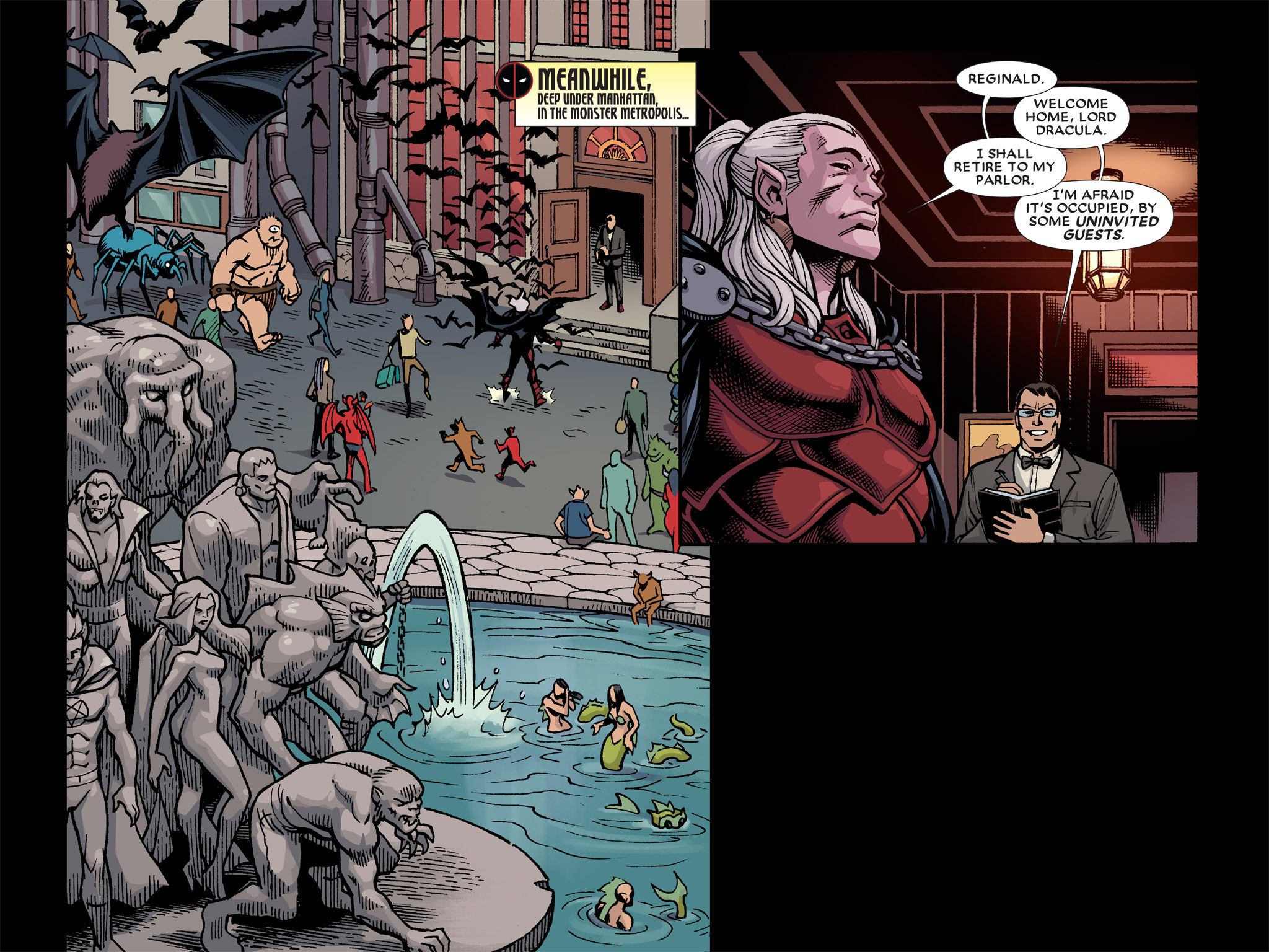 Read online Deadpool: Dracula's Gauntlet comic -  Issue # Part 3 - 87