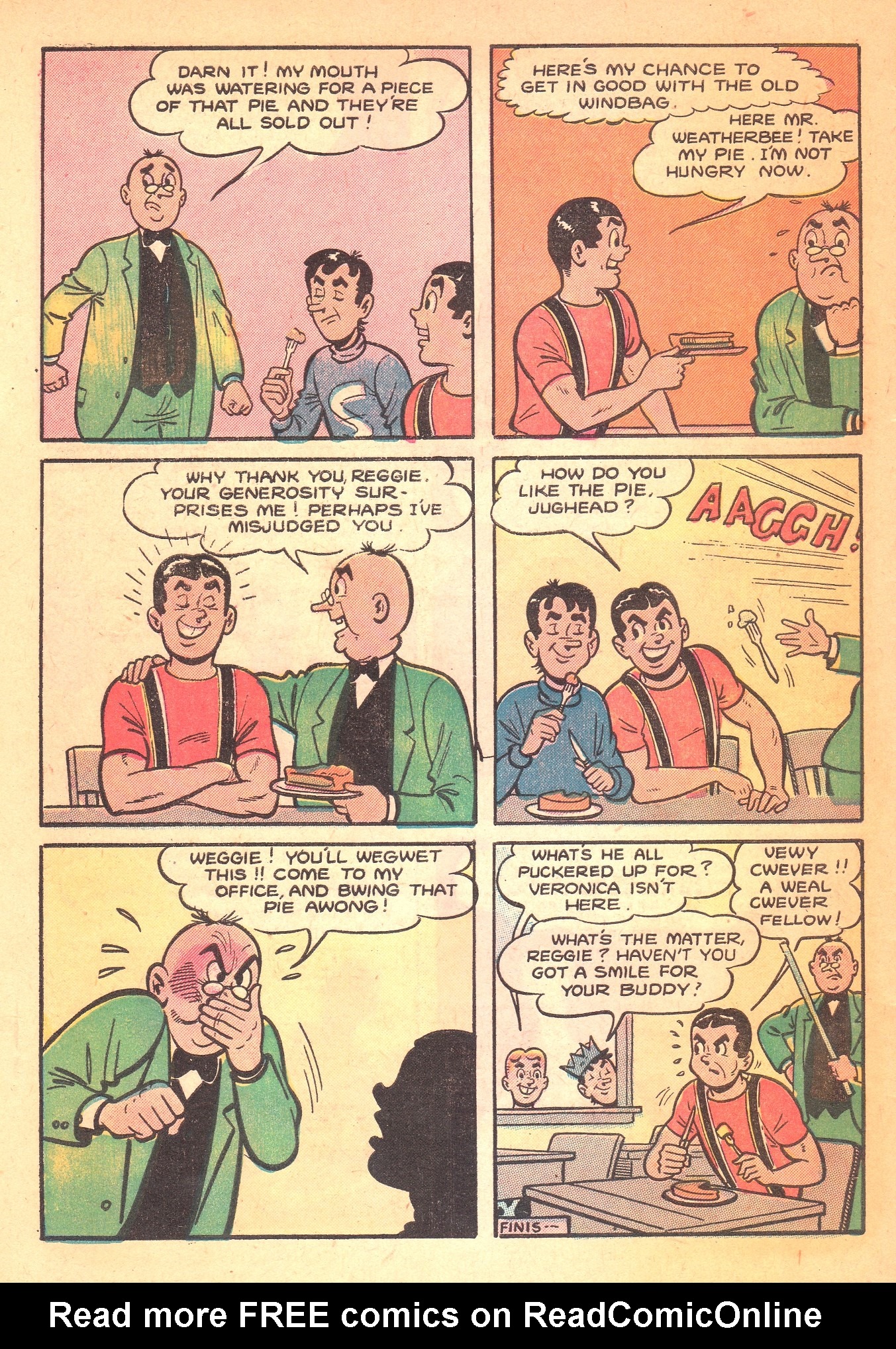 Read online Archie's Rival Reggie comic -  Issue #5 - 28