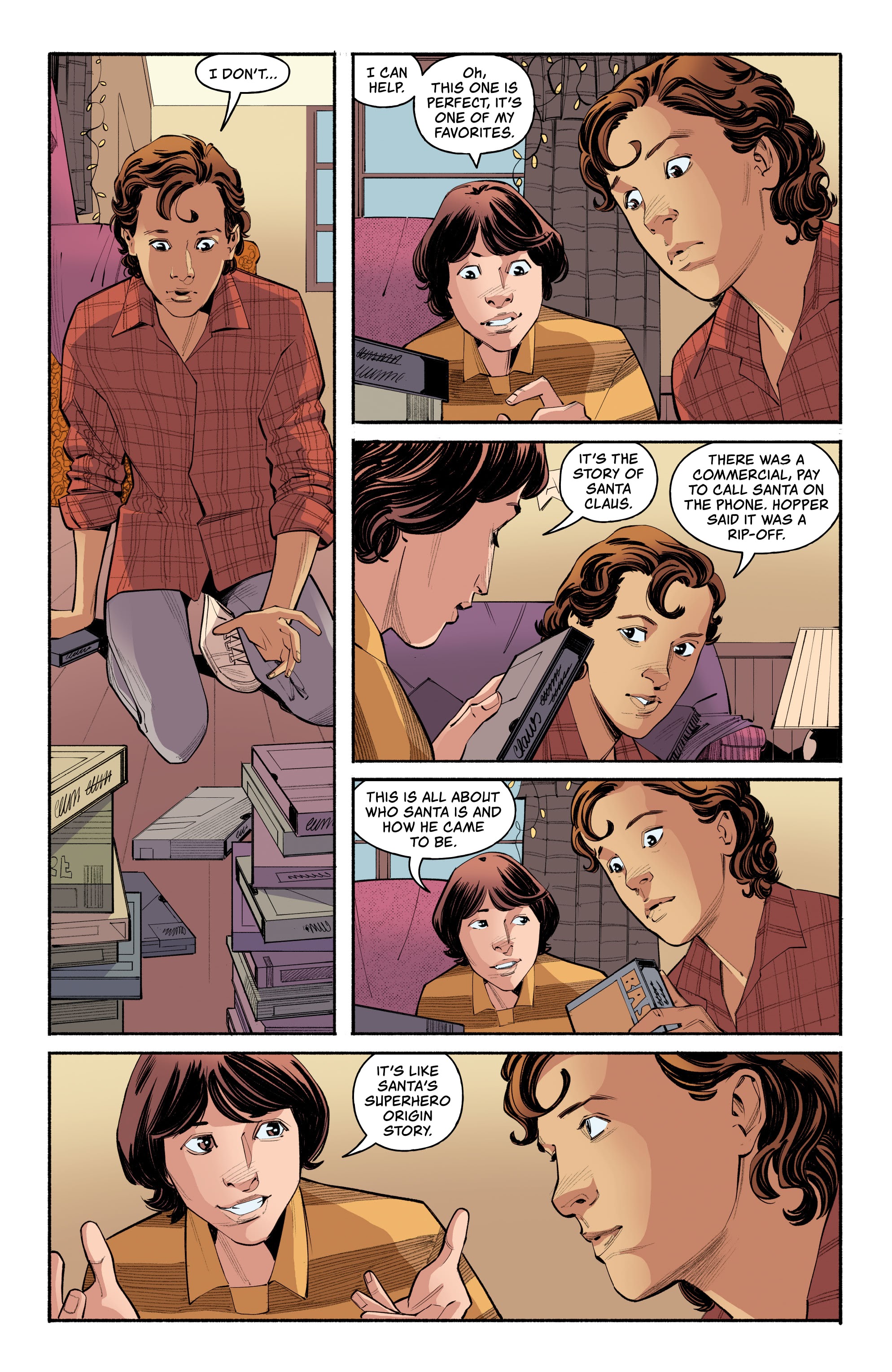 Read online Stranger Things Winter Special one-shot comic -  Issue # Full - 19