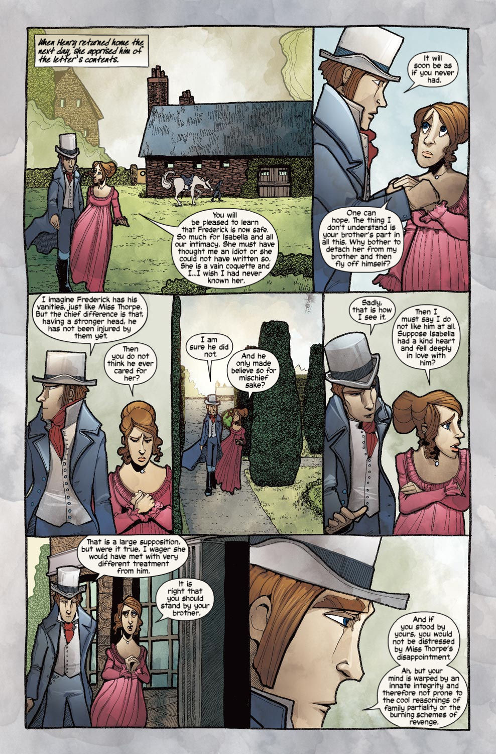 Read online Northanger Abbey comic -  Issue #5 - 10