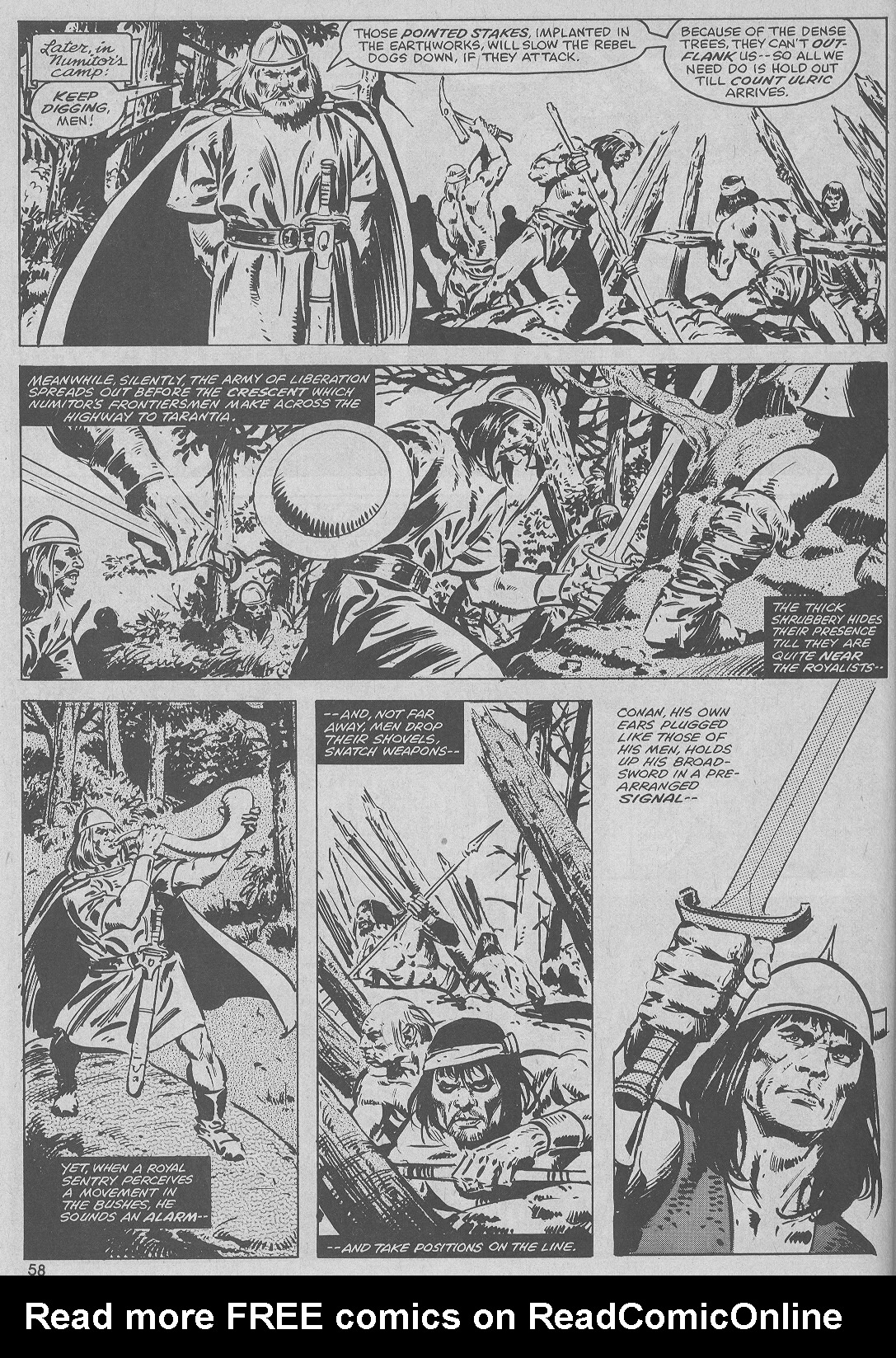 Read online The Savage Sword Of Conan comic -  Issue #51 - 58