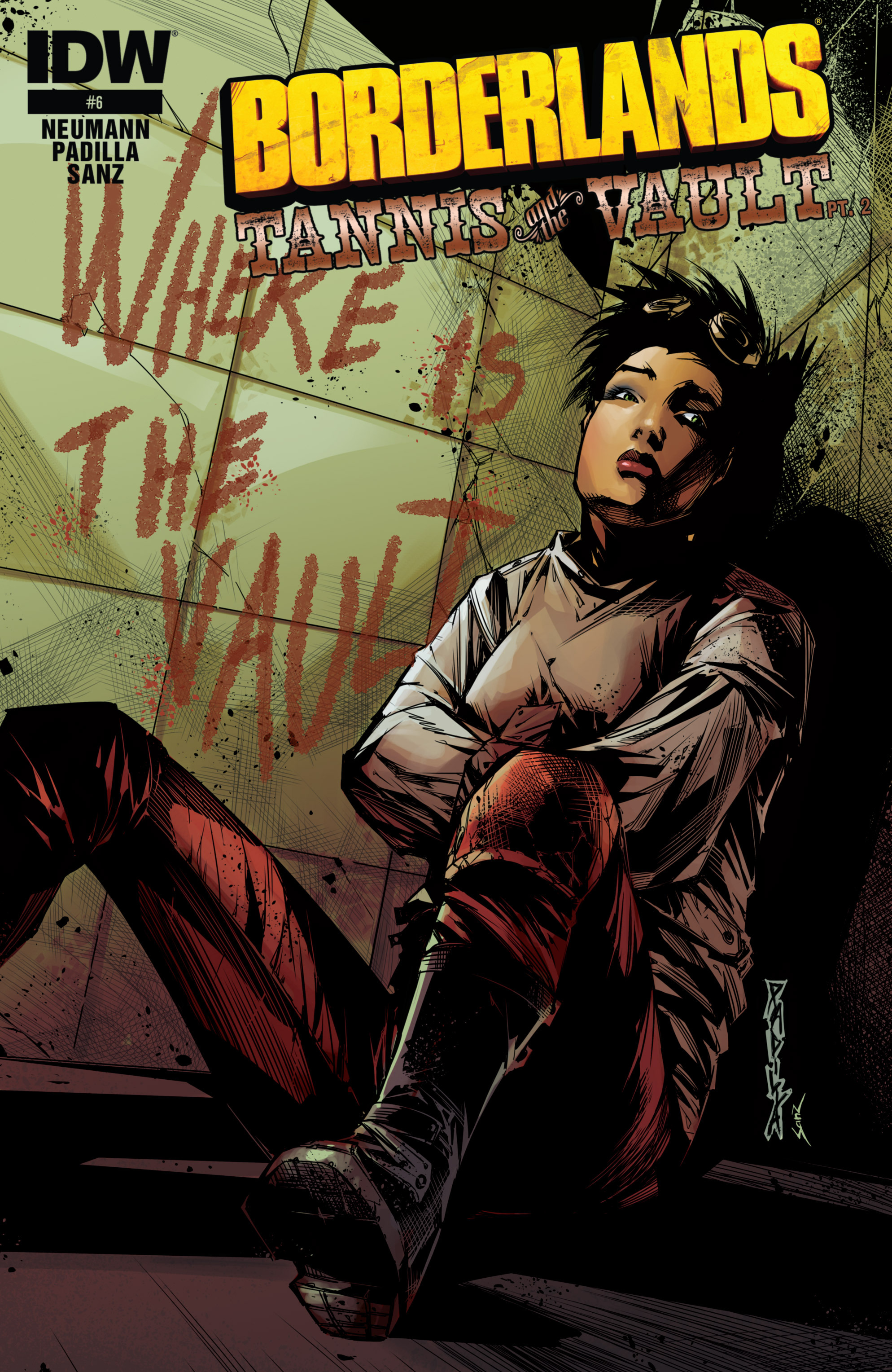 Read online Borderlands: Tannis & the Vault comic -  Issue #6 - 1