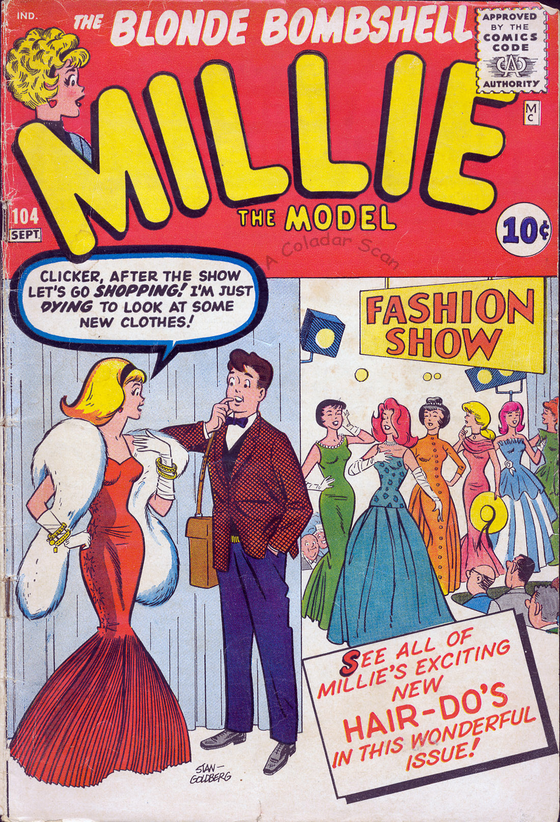 Read online Millie the Model comic -  Issue #104 - 1
