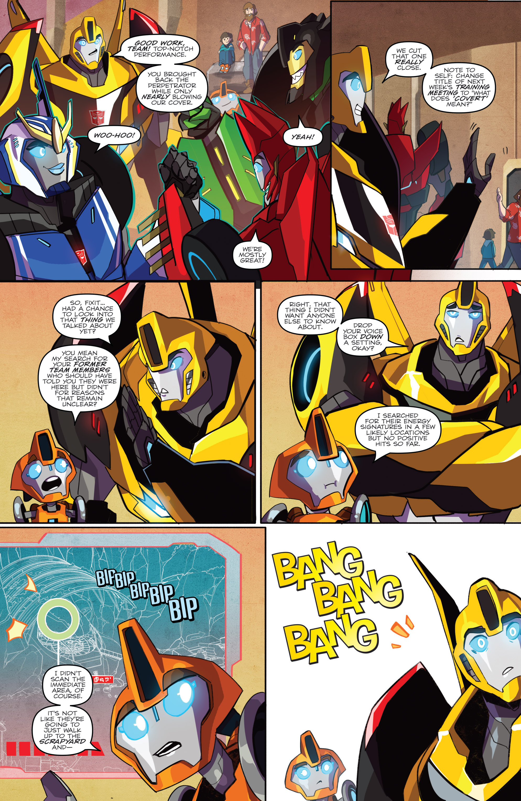 Read online Transformers: Robots In Disguise (2015) comic -  Issue #2 - 11