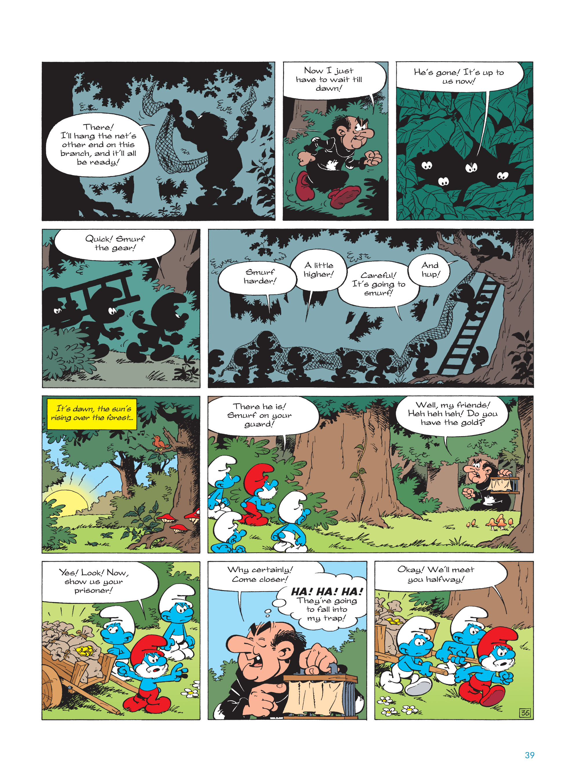 Read online The Smurfs comic -  Issue #18 - 39