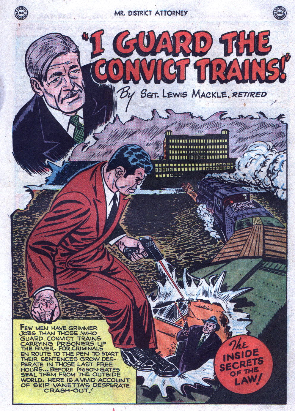 Read online Mr. District Attorney comic -  Issue #5 - 35