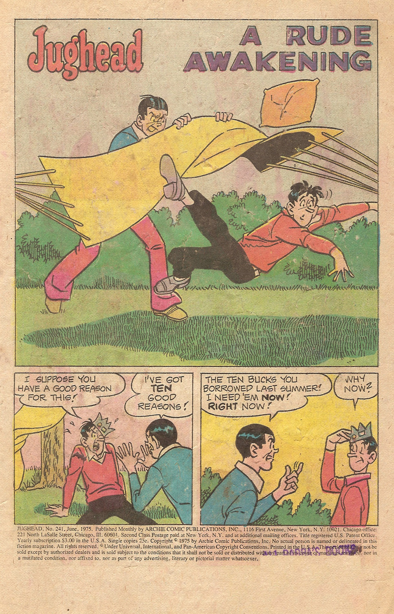 Read online Jughead (1965) comic -  Issue #241 - 3