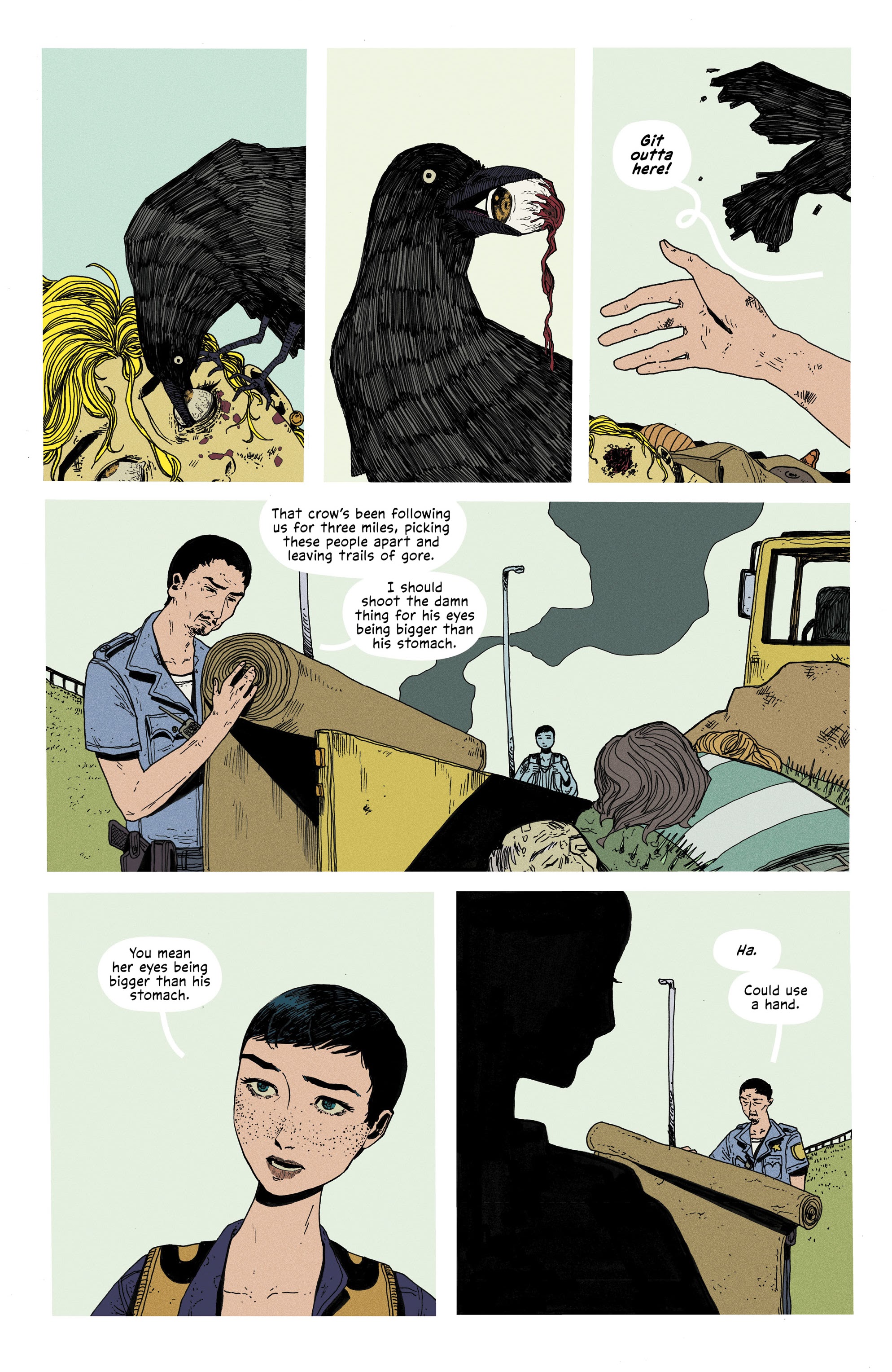 Read online Joe Hill's Rain comic -  Issue #3 - 18