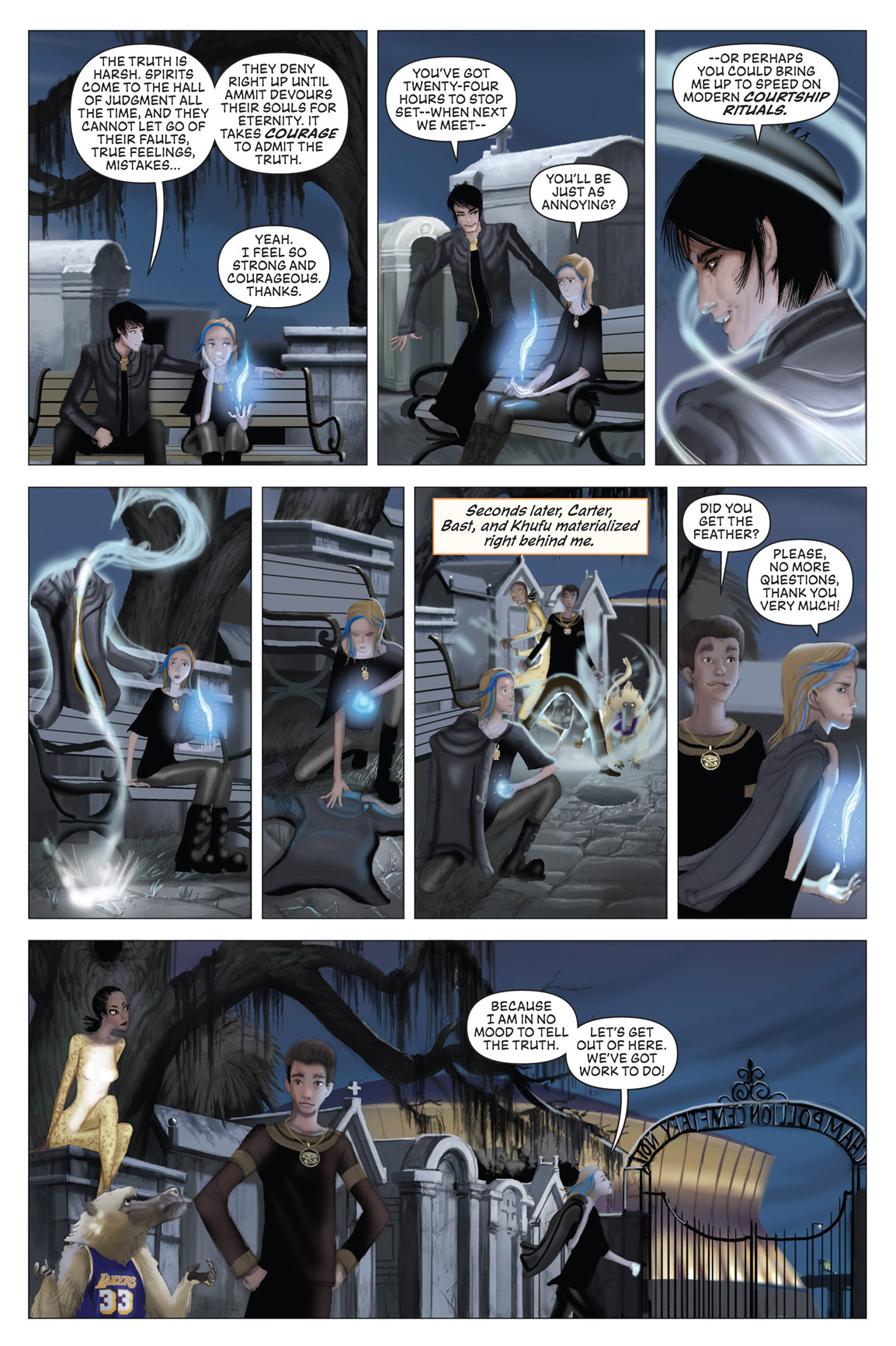 Read online The Kane Chronicles comic -  Issue # TPB 1 - 125