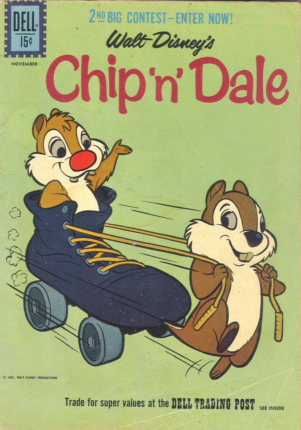 Read online Walt Disney's Chip 'N' Dale comic -  Issue #27 - 1