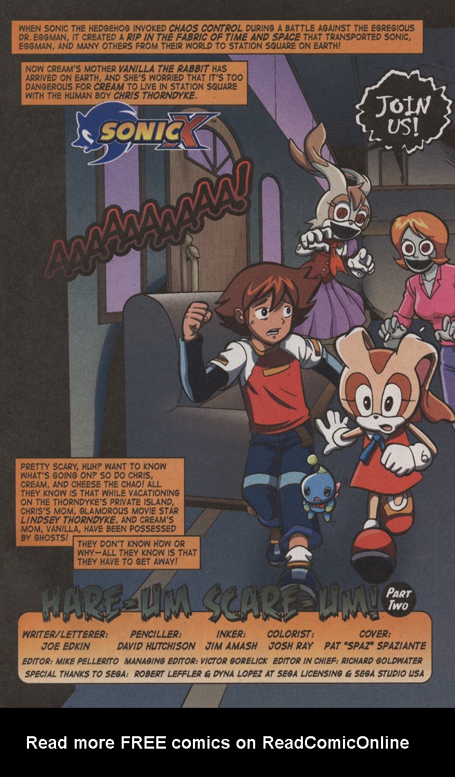 Read online Sonic X comic -  Issue #14 - 3