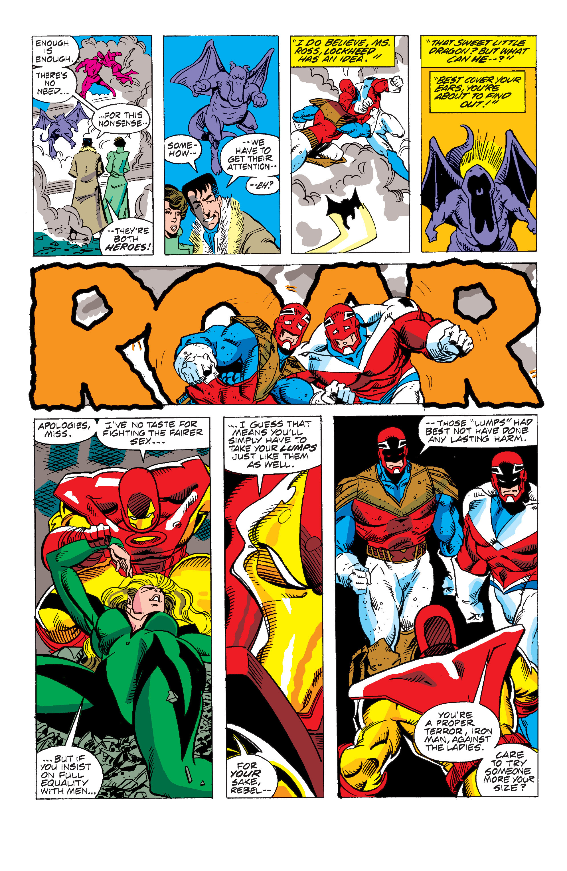 Read online Excalibur (1988) comic -  Issue #22 - 22