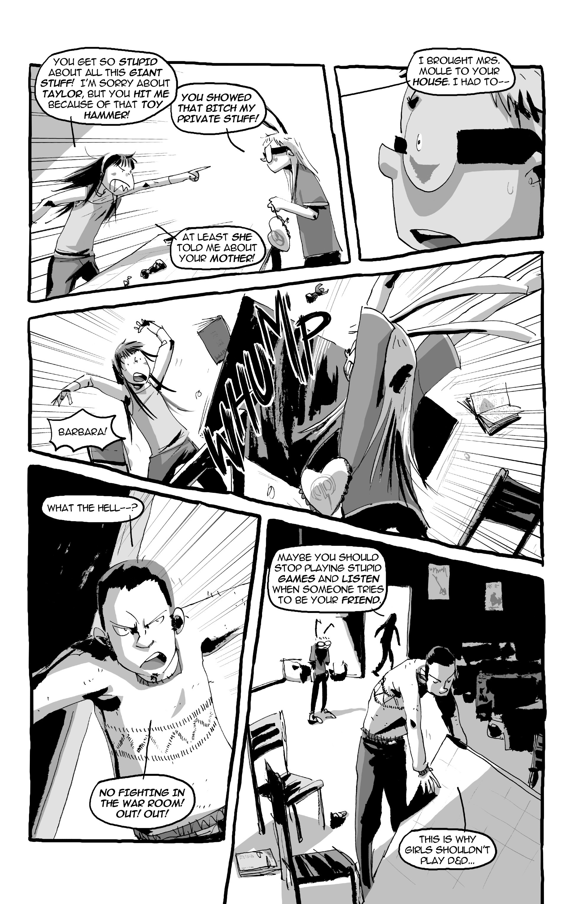 Read online I Kill Giants comic -  Issue #5 - 11