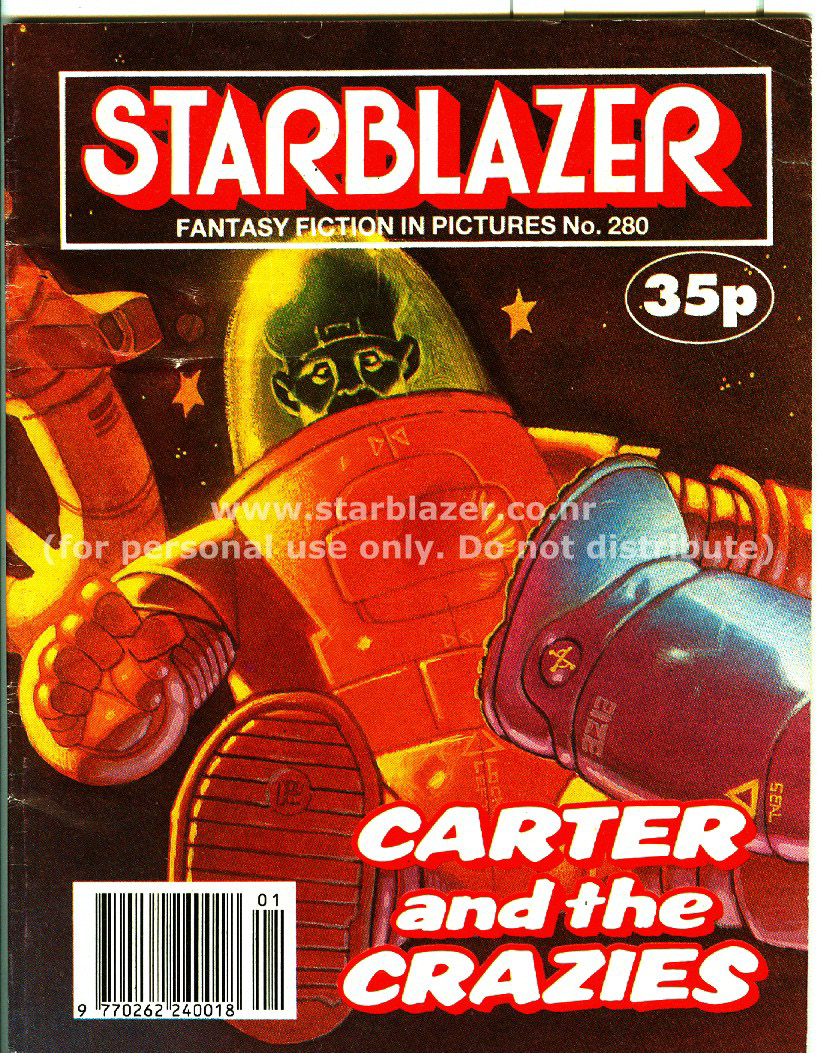 Read online Starblazer comic -  Issue #280 - 1