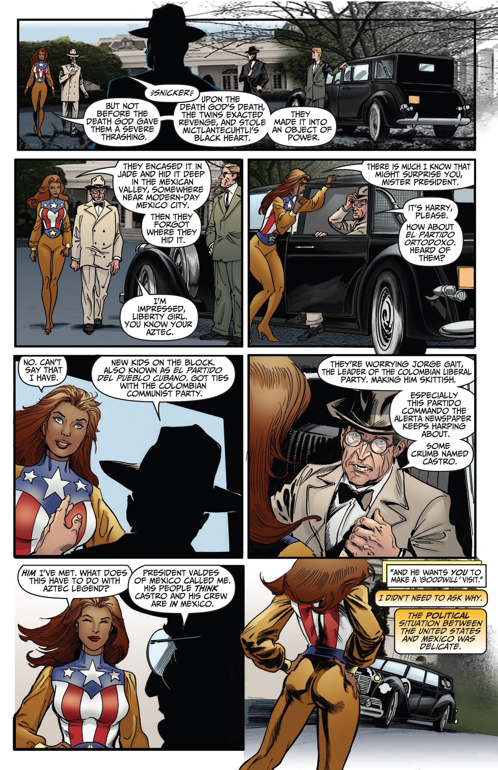 Read online Liberty Comics comic -  Issue #1 - 6