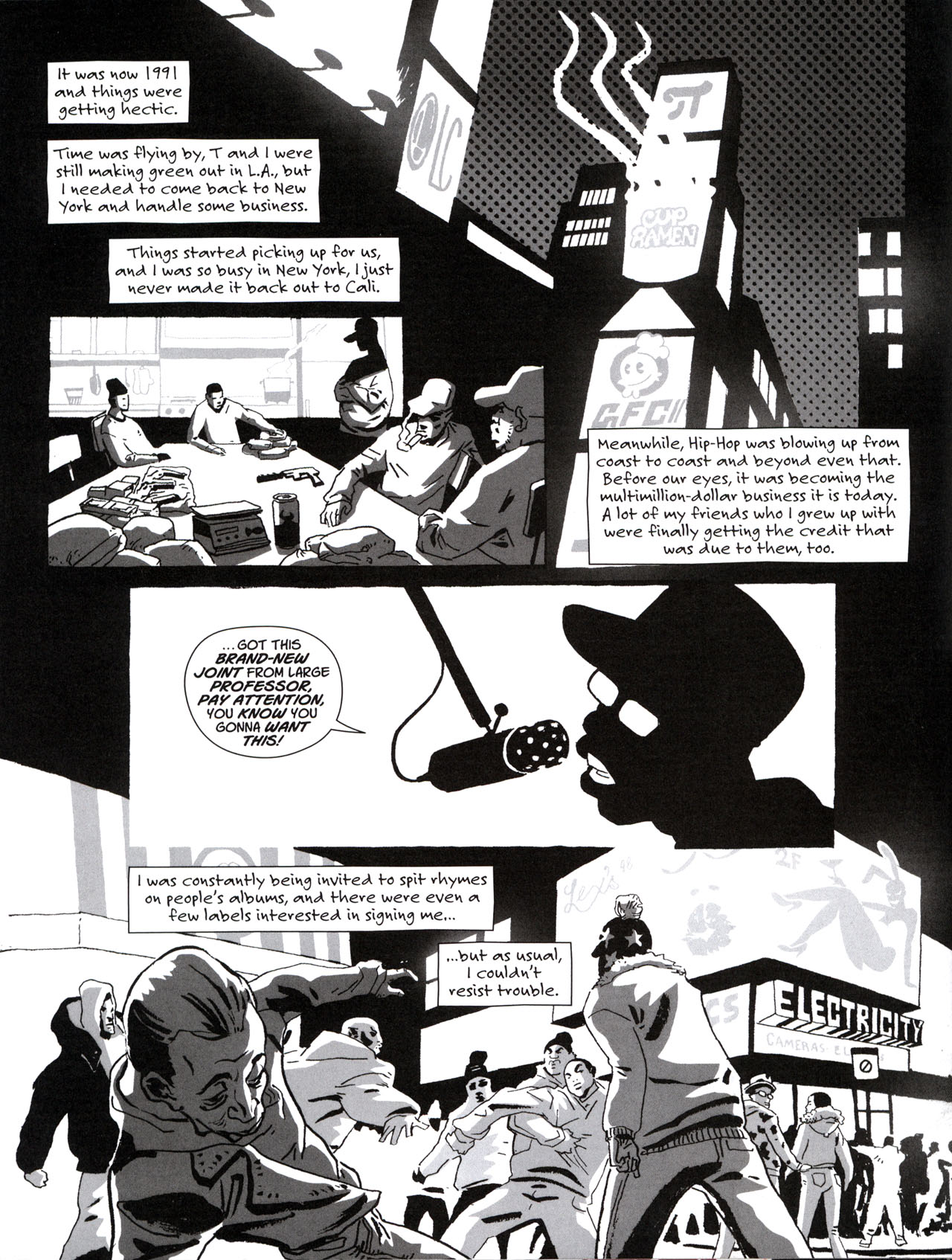 Read online Sentences: The Life of M.F. Grimm comic -  Issue # TPB - 56