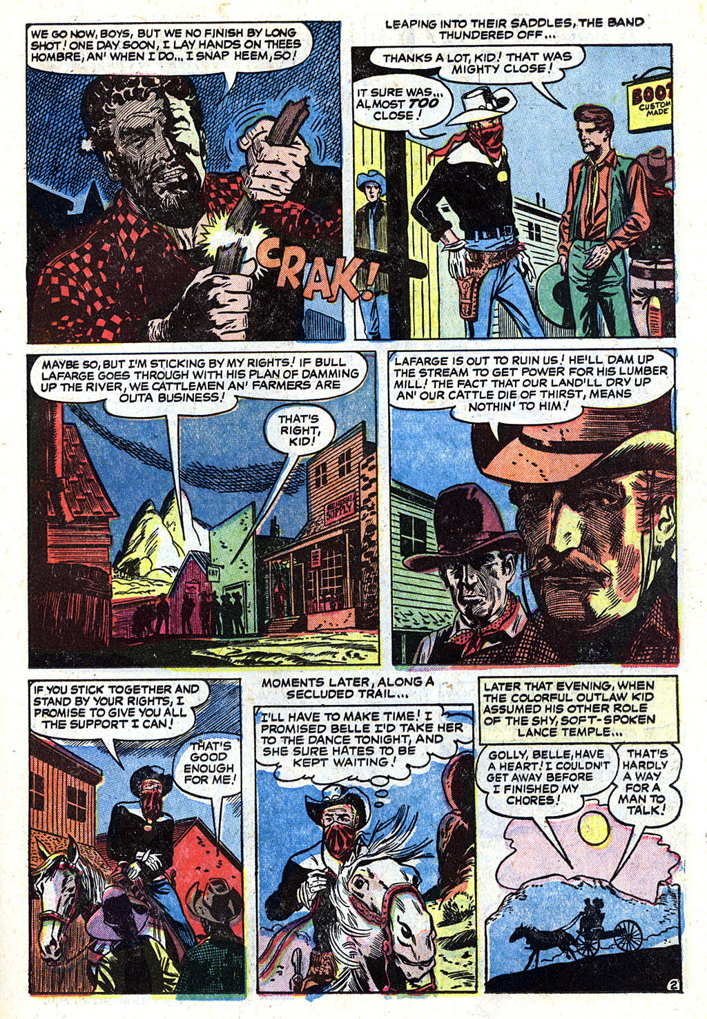 Read online The Outlaw Kid (1954) comic -  Issue #4 - 11