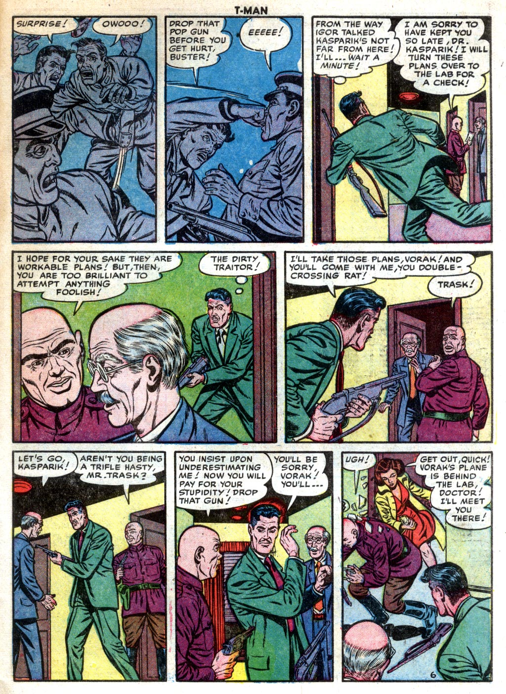 Read online T-Man: World Wide Trouble Shooter comic -  Issue #5 - 31