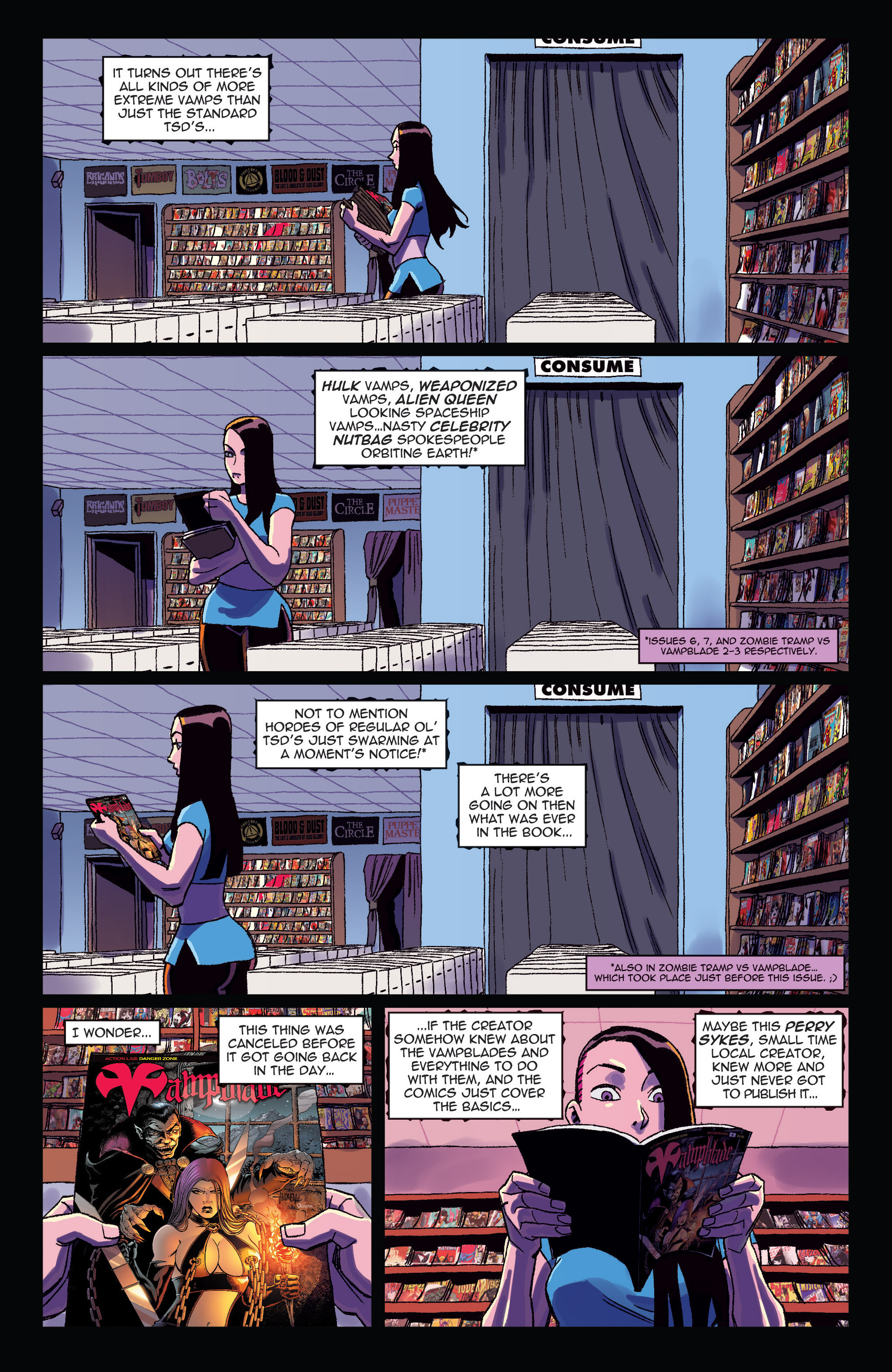 Read online Vampblade comic -  Issue #9 - 4