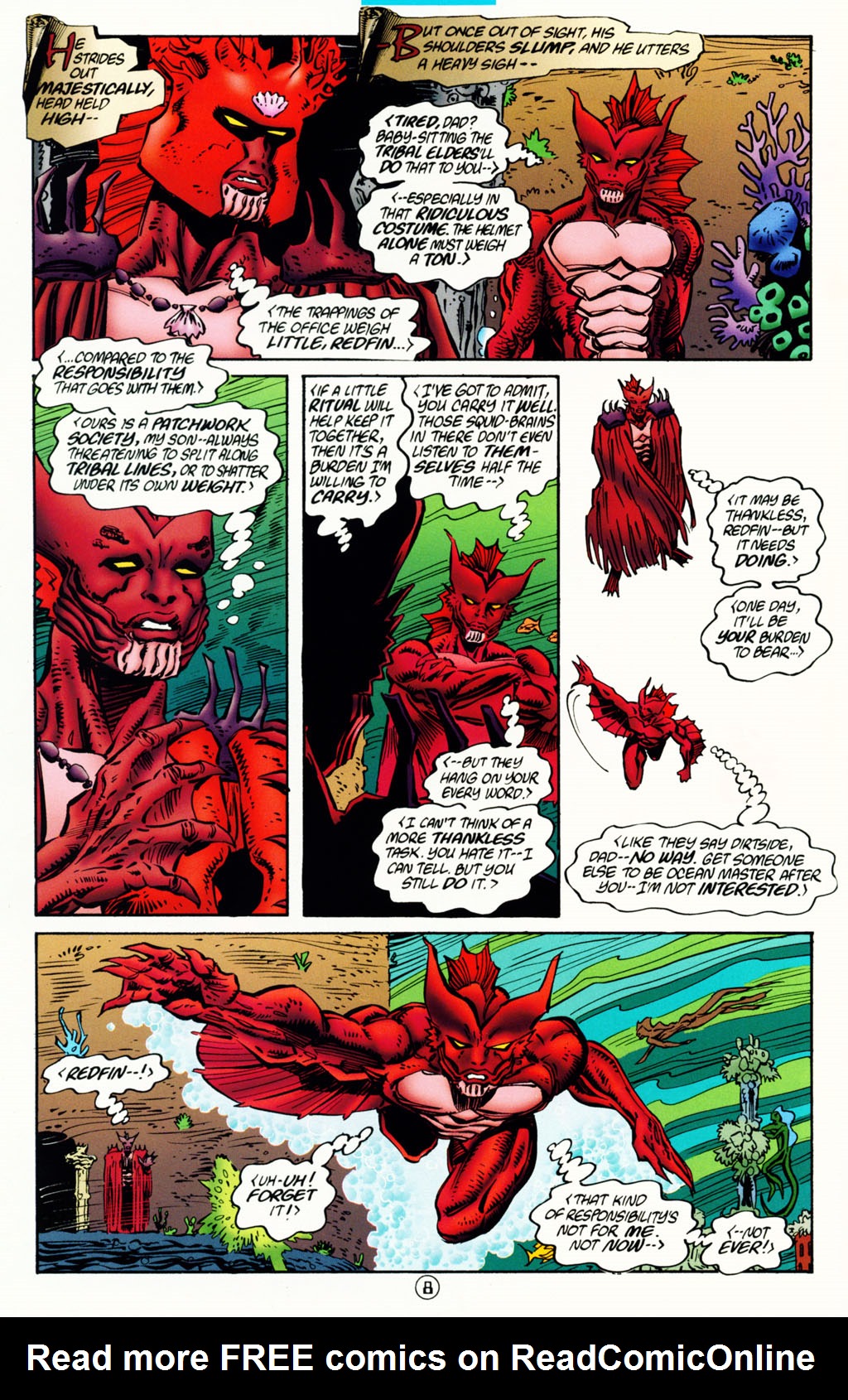 Read online Tangent Comics/ Sea Devils comic -  Issue # Full - 12