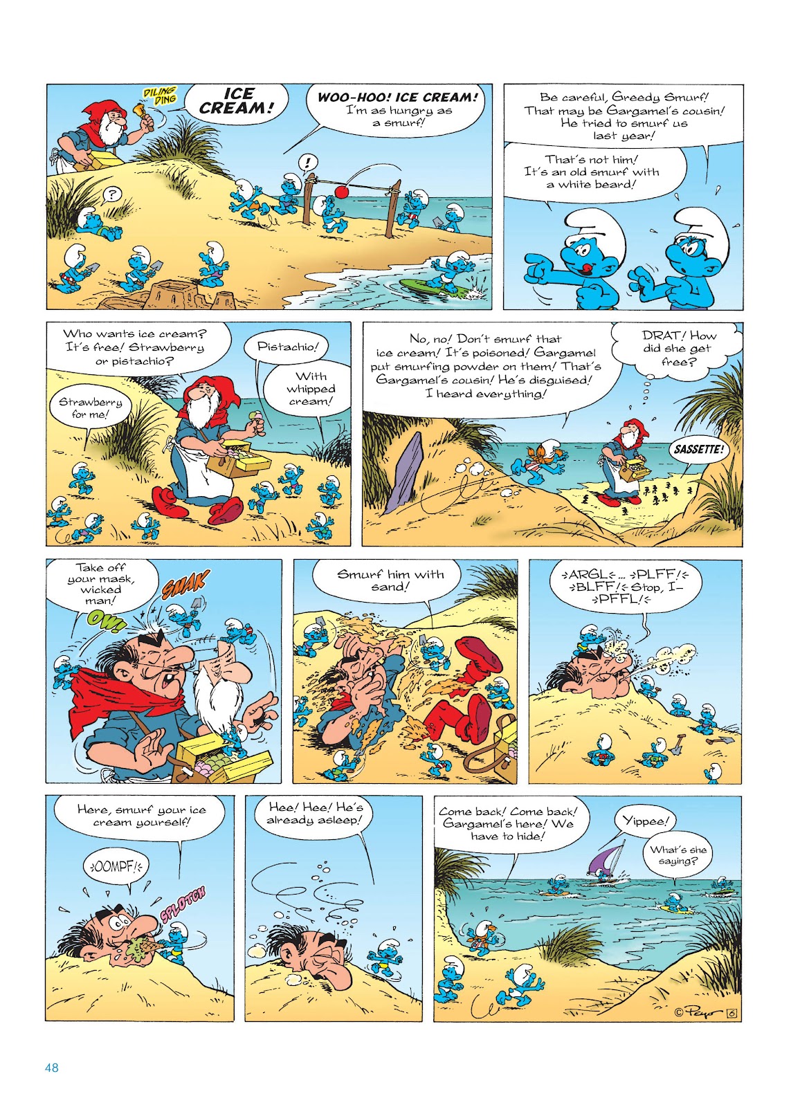Read online The Smurfs comic -  Issue #17 - 48