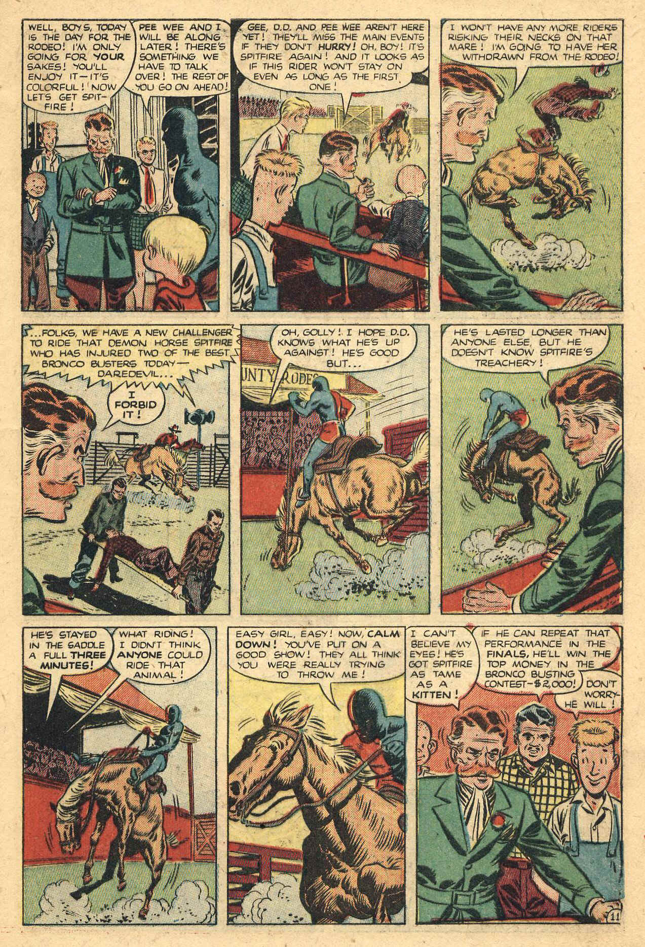 Read online Daredevil (1941) comic -  Issue #67 - 13