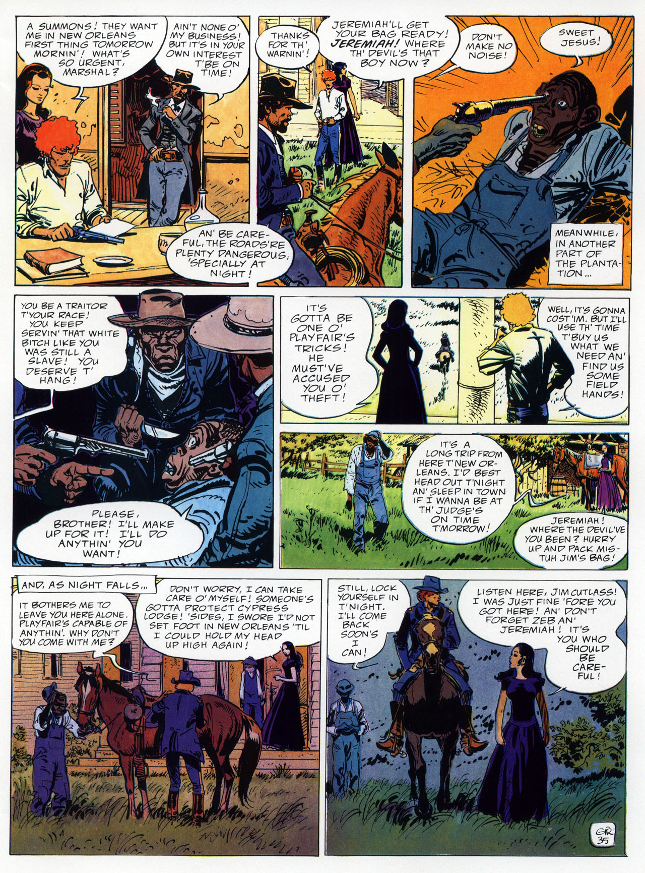 Read online Epic Graphic Novel: Moebius comic -  Issue # TPB 8 - 39