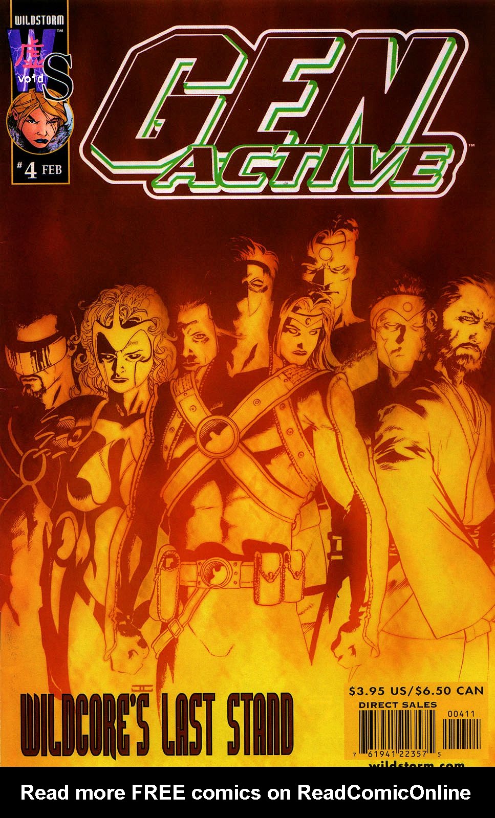 Read online Gen-Active comic -  Issue #4 - 1