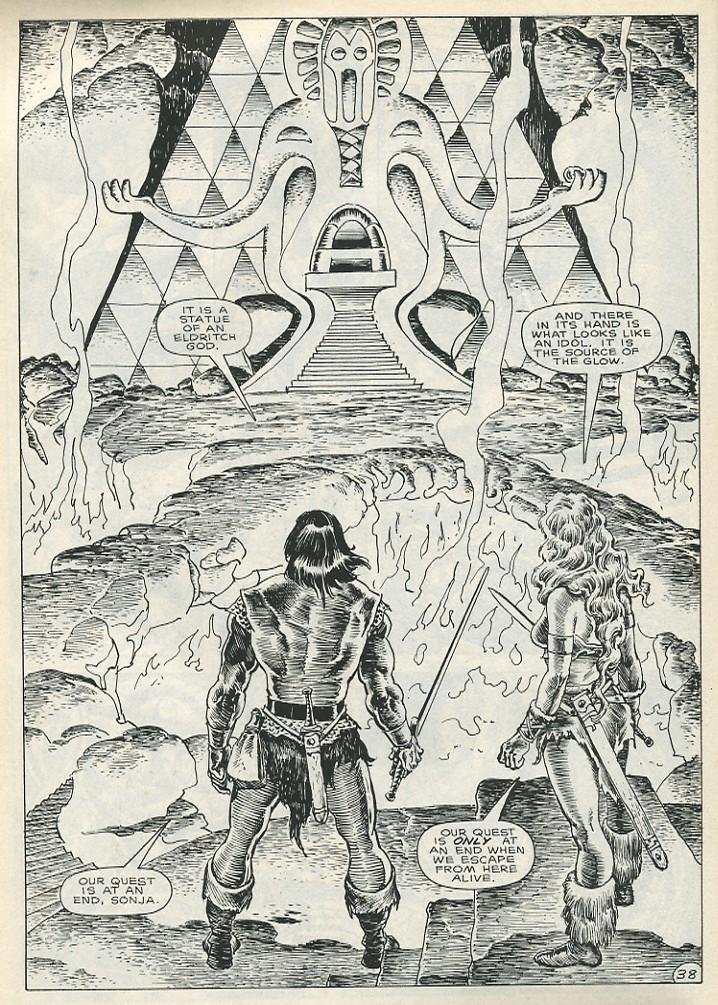 Read online The Savage Sword Of Conan comic -  Issue #144 - 44