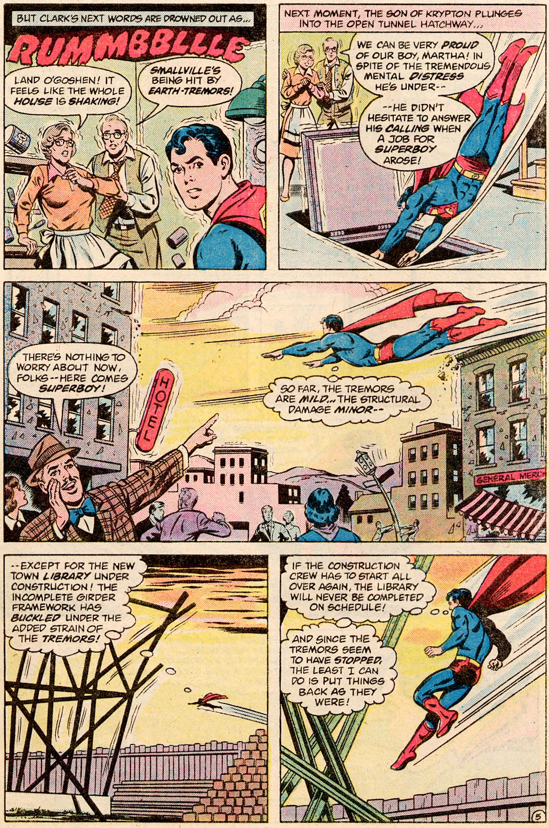The New Adventures of Superboy 28 Page 5