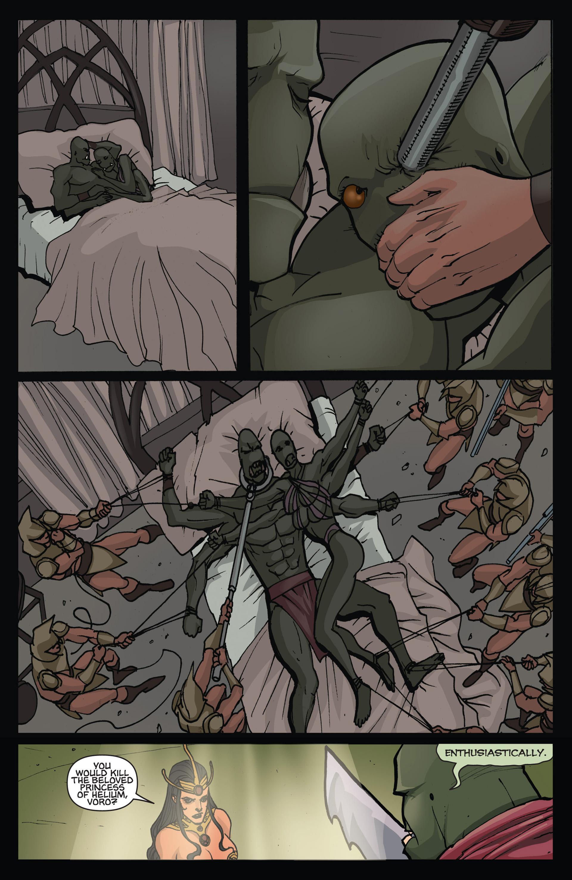 Read online Dejah Thoris and the Green Men of Mars comic -  Issue #8 - 13