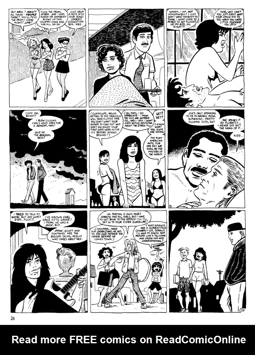 Read online Love and Rockets (1982) comic -  Issue #39 - 28