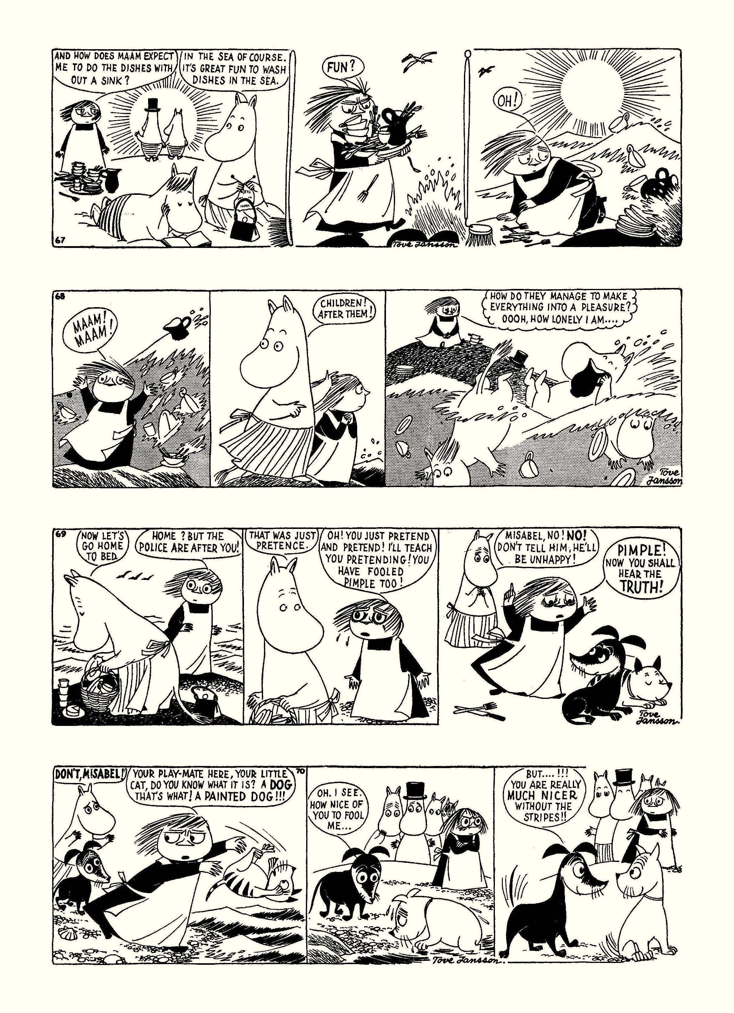 Read online Moomin: The Complete Tove Jansson Comic Strip comic -  Issue # TPB 2 - 44