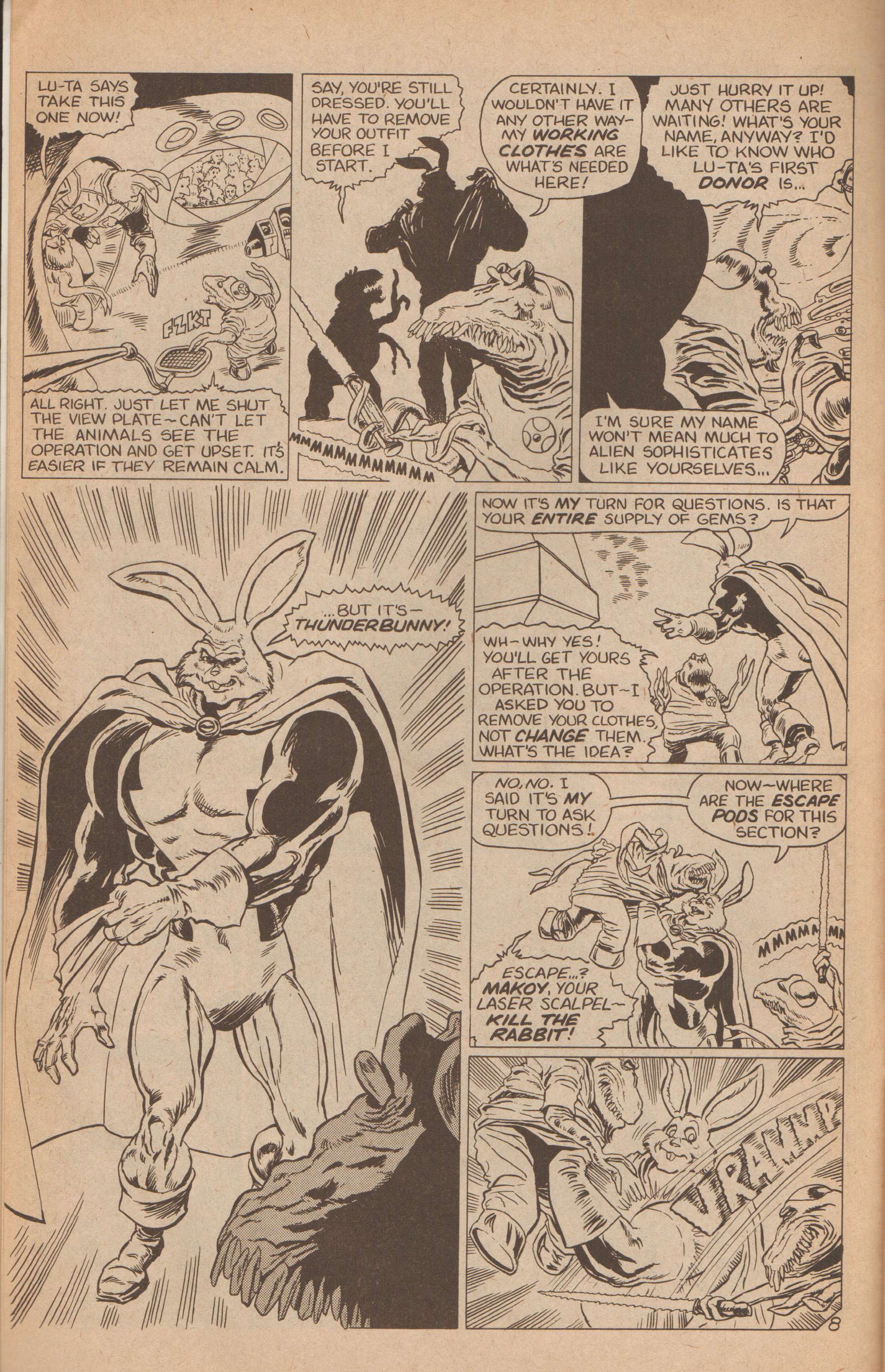 Read online Thunderbunny comic -  Issue #3 - 10
