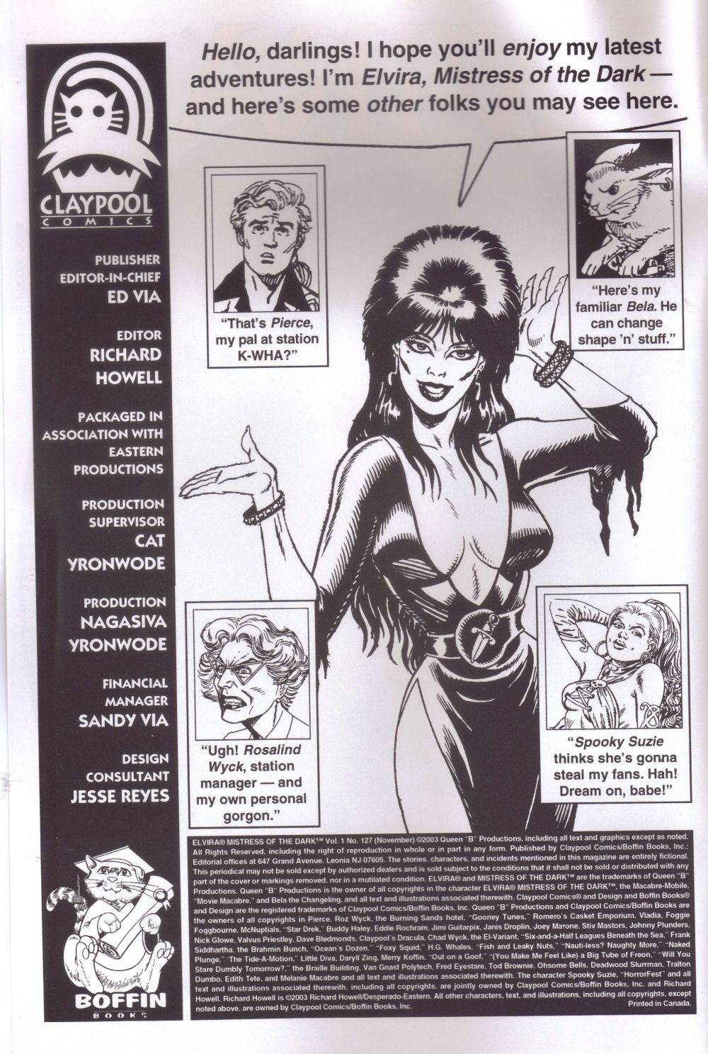 Read online Elvira, Mistress of the Dark comic -  Issue #127 - 2