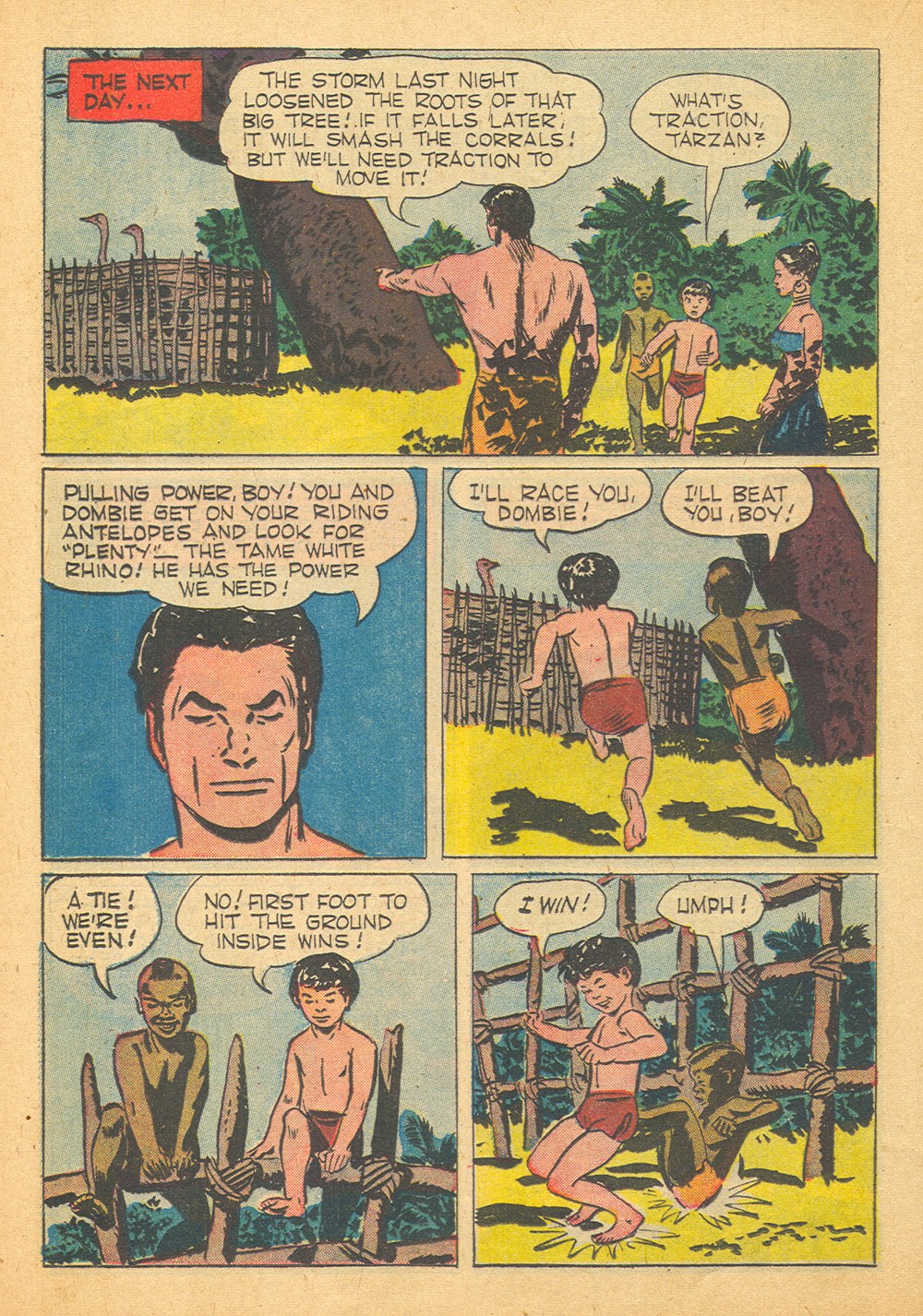 Read online Tarzan (1948) comic -  Issue #121 - 20
