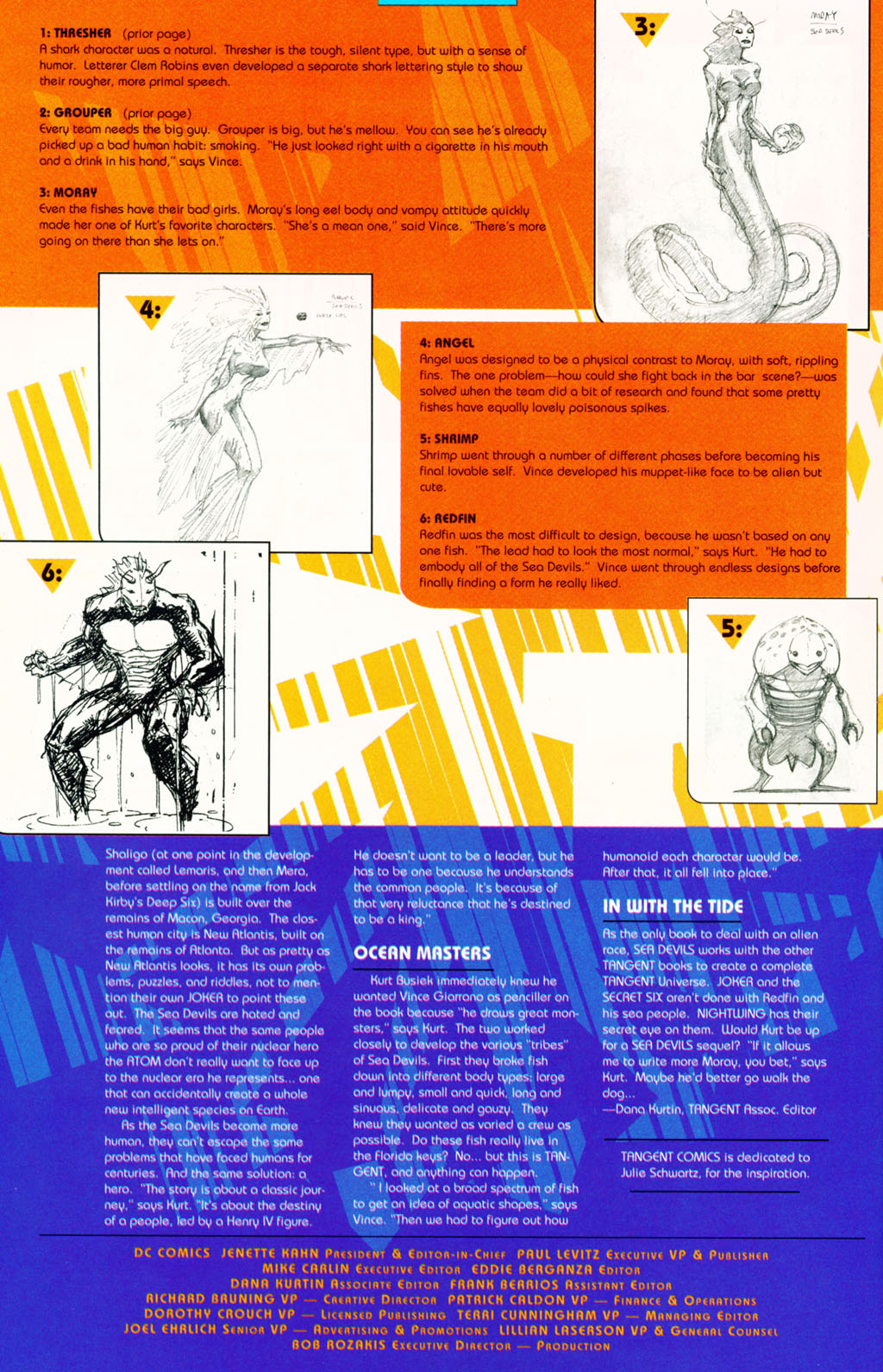 Read online Tangent Comics/ Sea Devils comic -  Issue # Full - 50