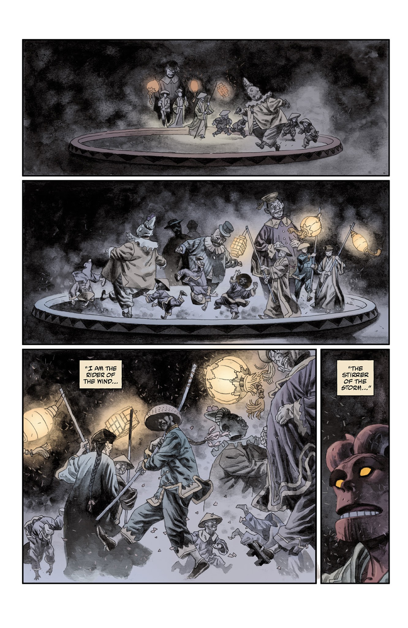 Read online Hellboy: The Midnight Circus comic -  Issue # TPB - 21
