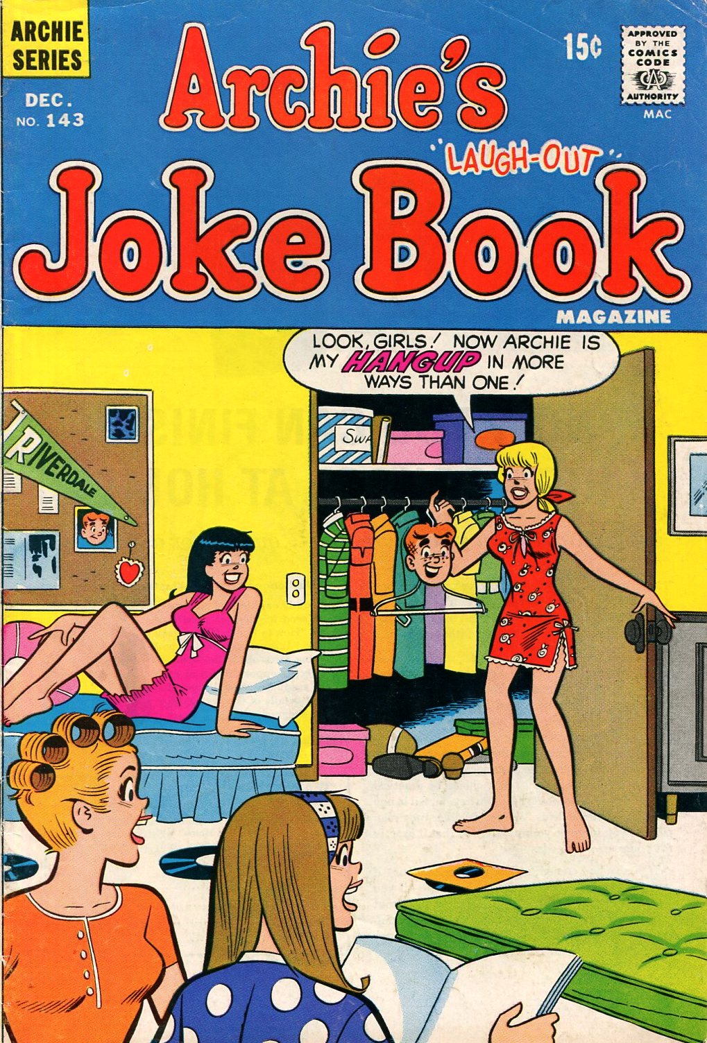 Read online Archie's Joke Book Magazine comic -  Issue #143 - 1