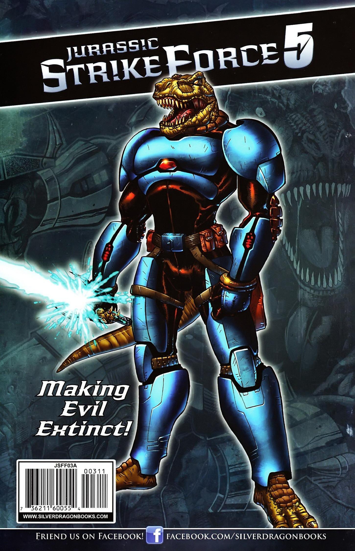 Read online Jurassic StrikeForce 5 comic -  Issue #3 - 34