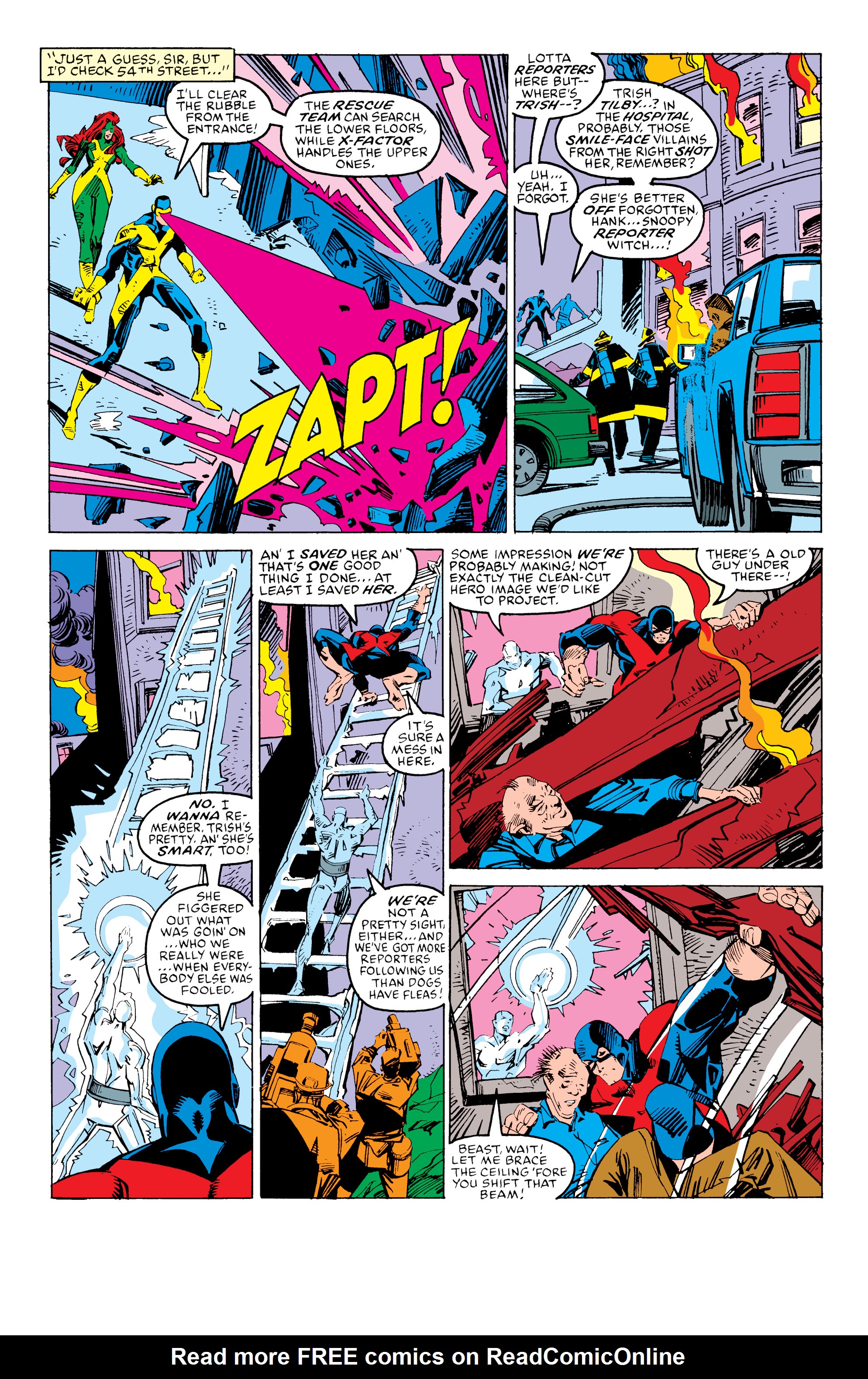 Read online X-Men Milestones: Fall of the Mutants comic -  Issue # TPB (Part 3) - 54