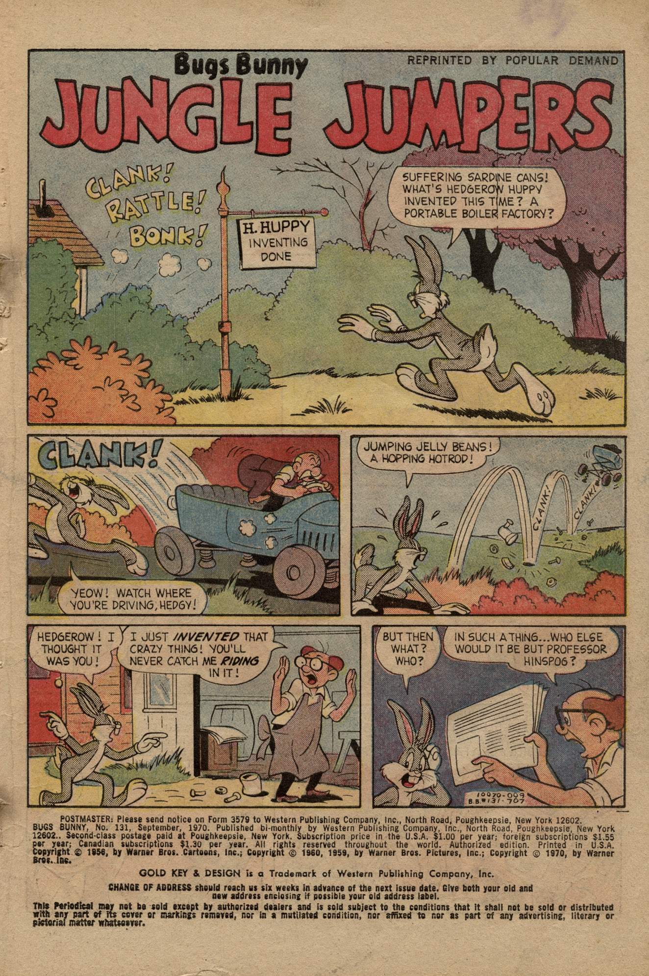 Read online Bugs Bunny comic -  Issue #131 - 3