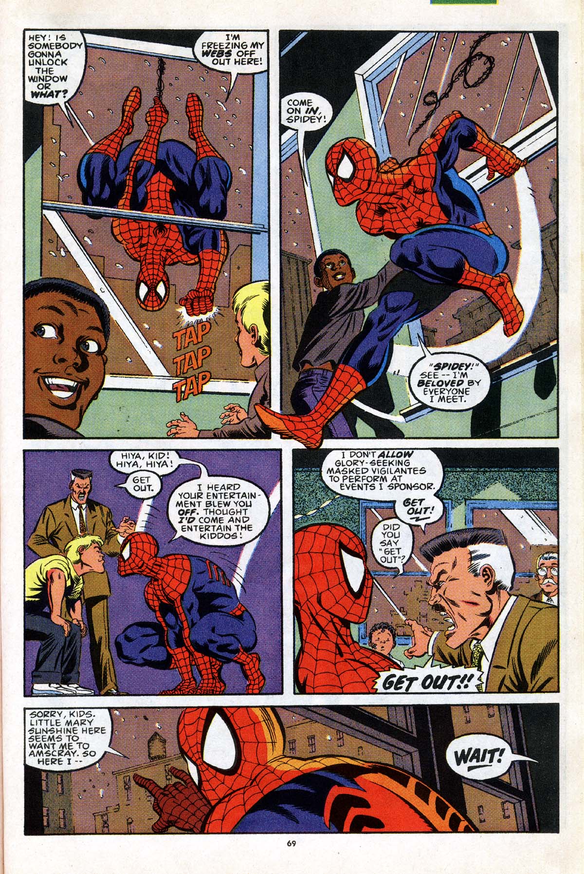 Read online Marvel Holiday Special (1991) comic -  Issue #1991 - 74