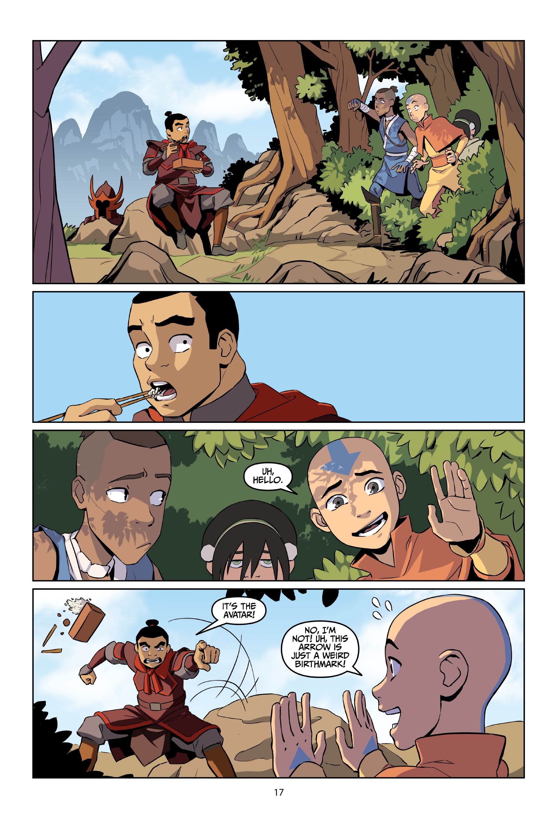 Read online Avatar: The Last Airbender—Katara and the Pirate's Silver comic -  Issue # TPB - 18