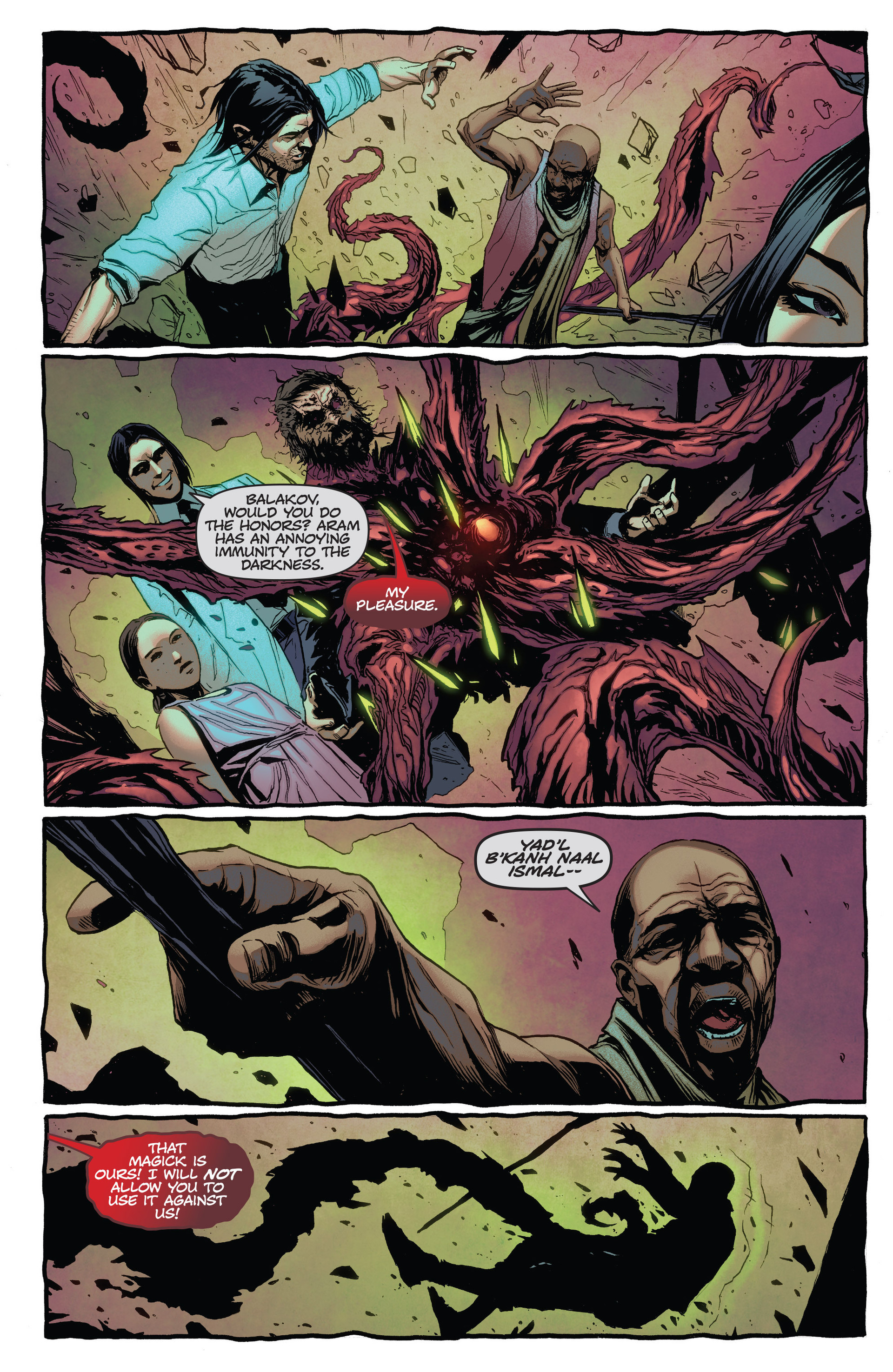 Read online The Darkness (2007) comic -  Issue #110 - 13