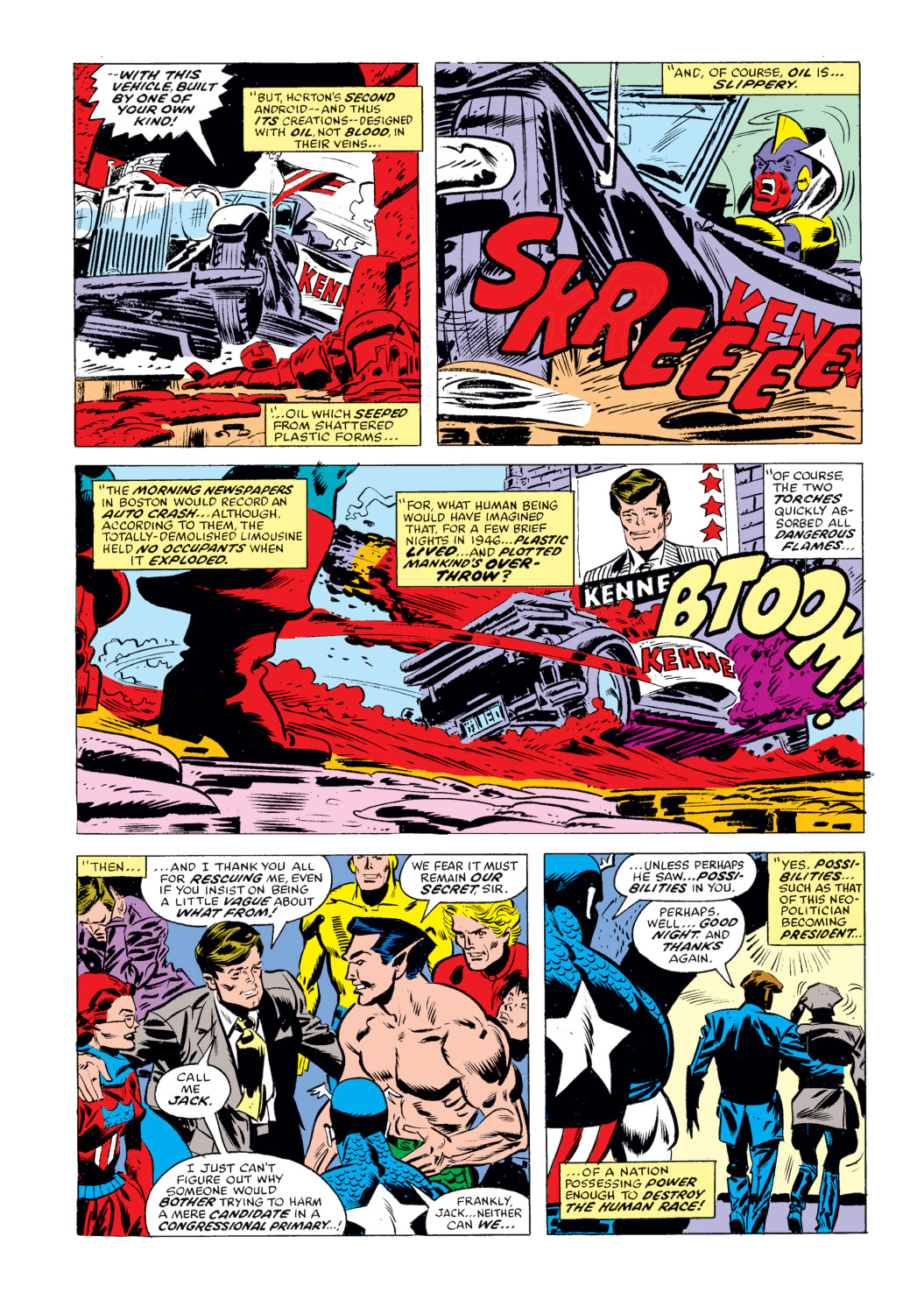 What If? (1977) issue 4 - The Invaders had stayed together after World War Two - Page 33