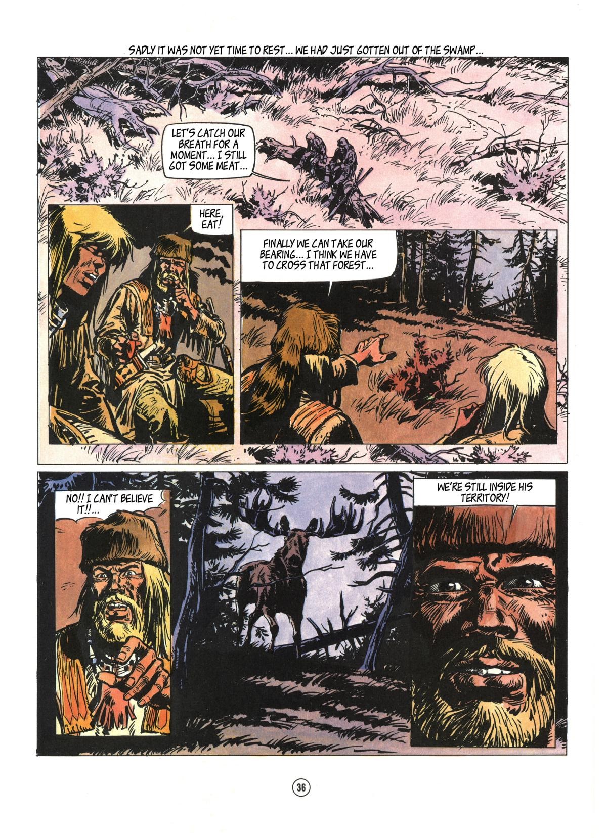 Read online Buddy Longway comic -  Issue #6 - 36